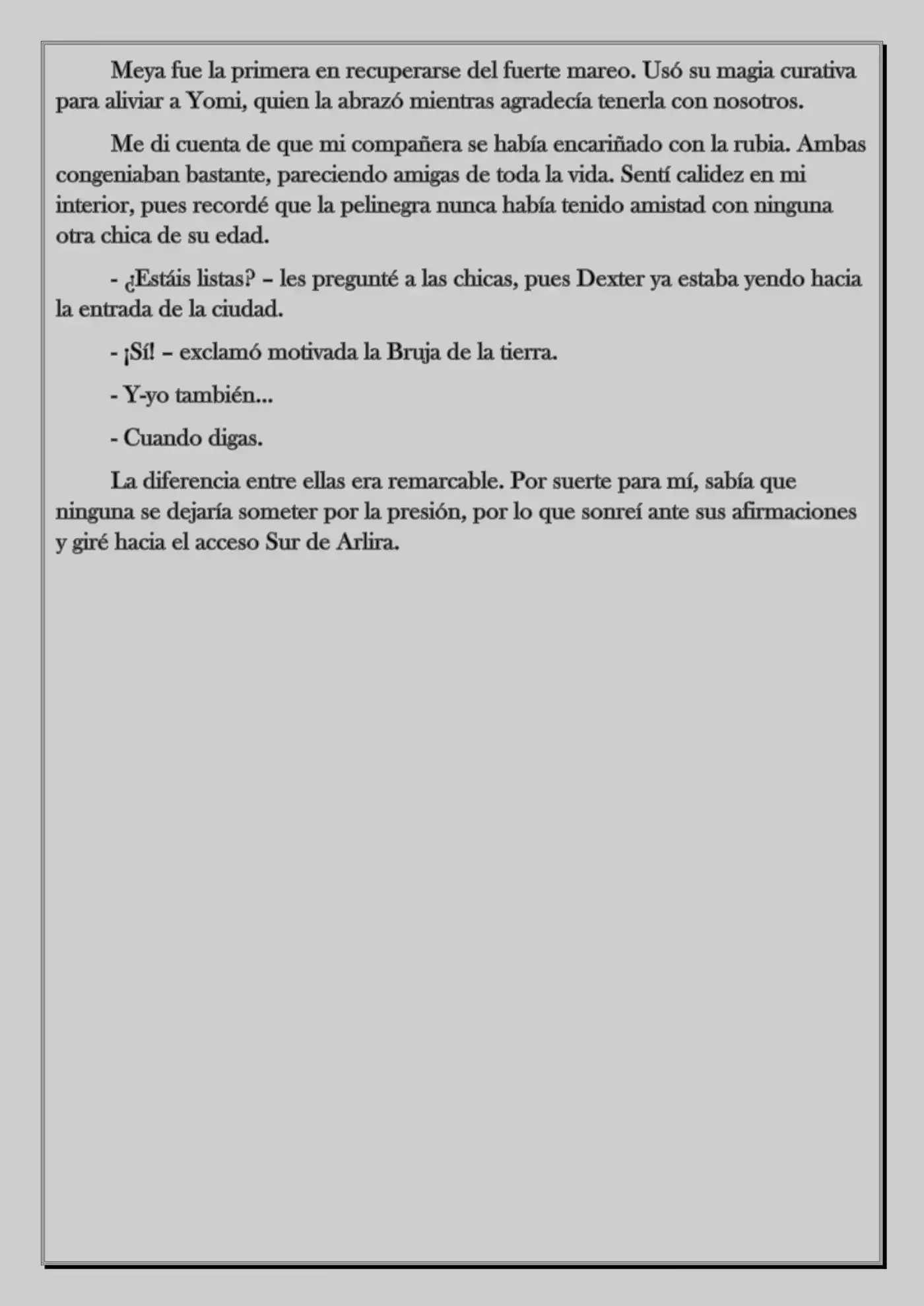 Monochrome Cross - Remade (Novela) - Capítulo 33 - Página 17 - LectorTMOo