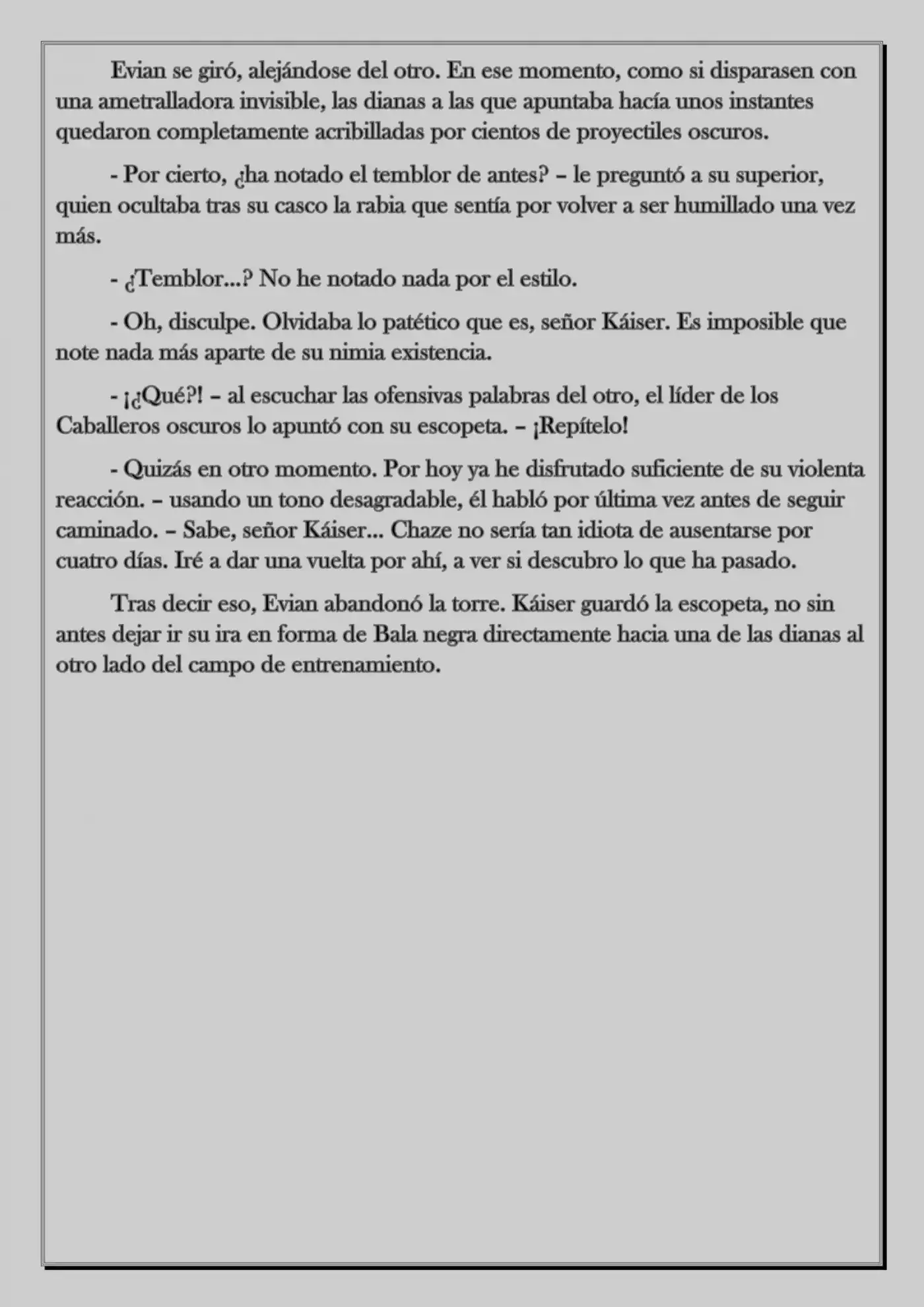 Monochrome Cross - Remade (Novela) - Capítulo 34 - Página 5 - LectorTMOo