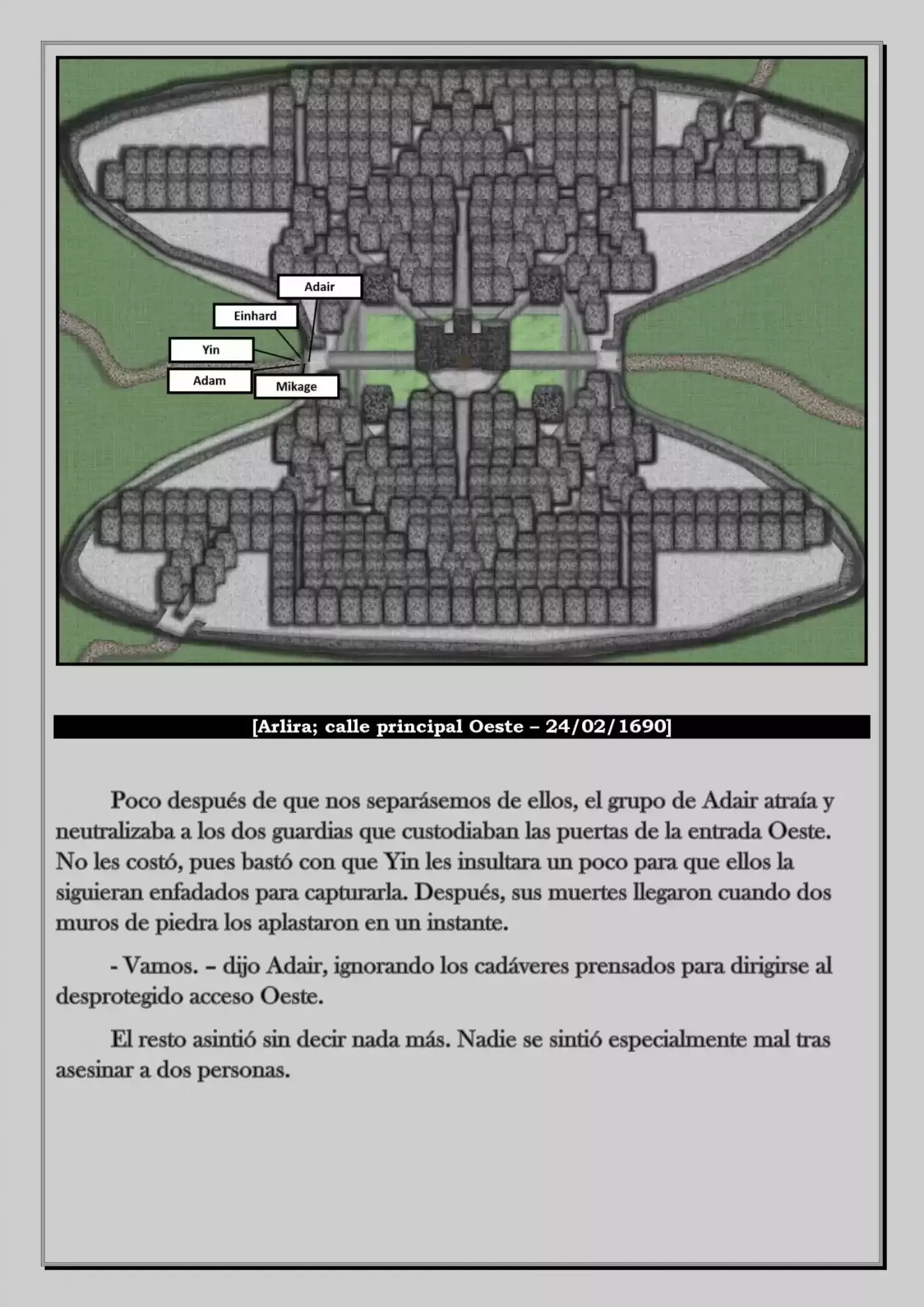 Monochrome Cross - Remade (Novela) - Capítulo 34 - Página 6 - LectorTMOo