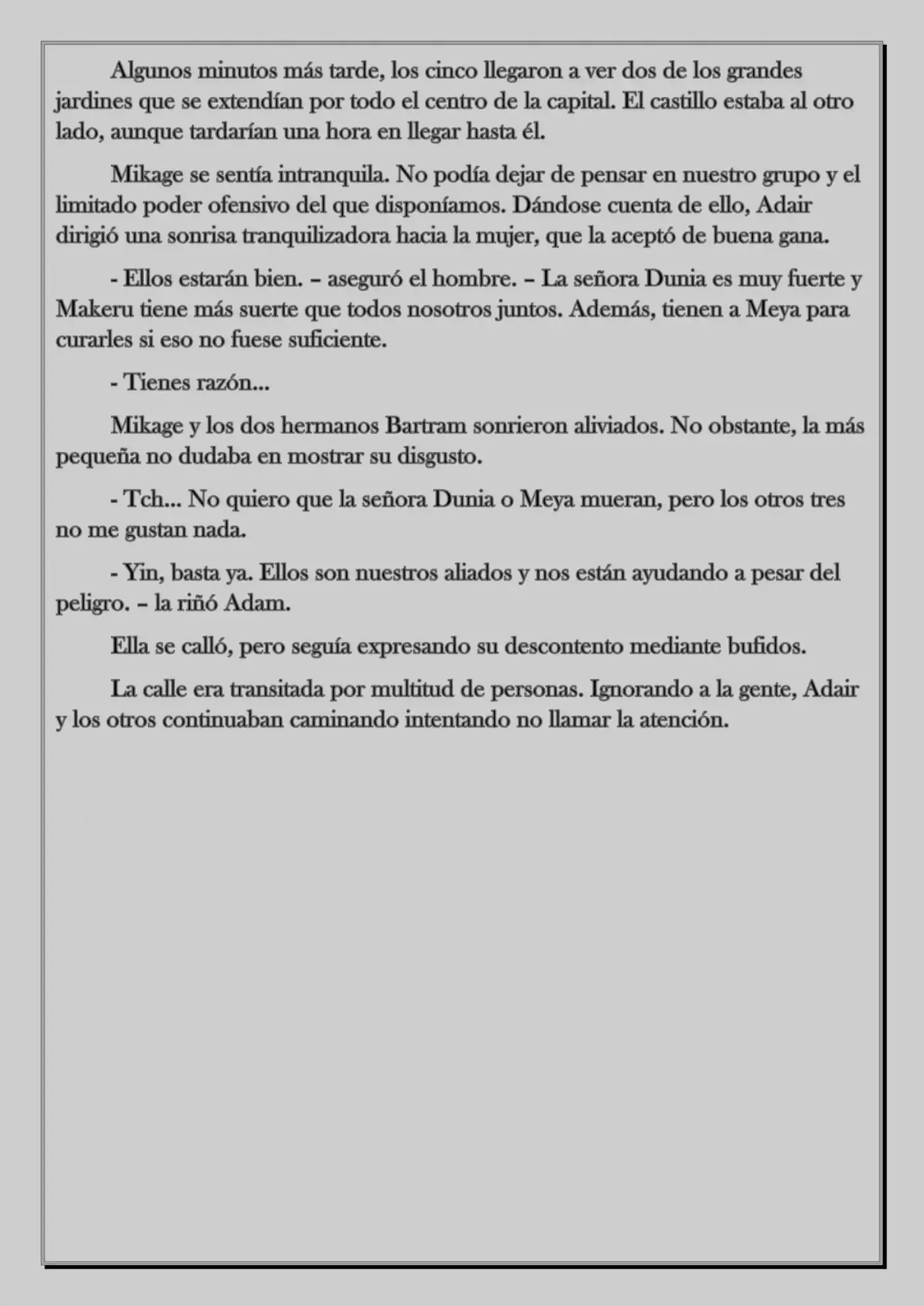 Monochrome Cross - Remade (Novela) - Capítulo 34 - Página 7 - LectorTMOo