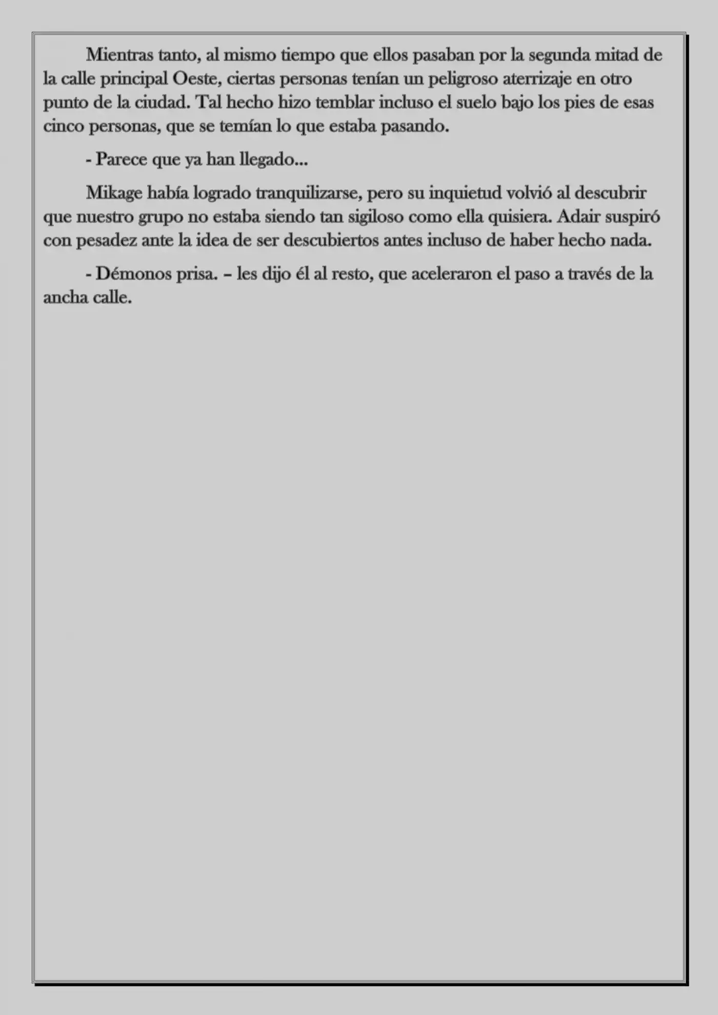 Monochrome Cross - Remade (Novela) - Capítulo 34 - Página 8 - LectorTMOo