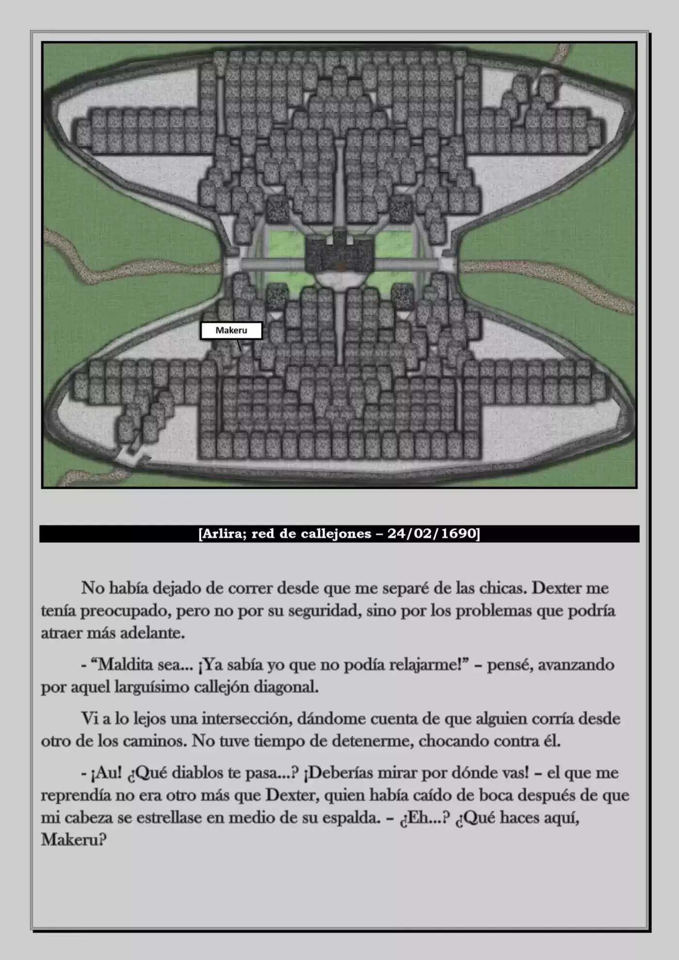 Monochrome Cross - Remade (Novela) - Capítulo 34 - Página 9 - LectorTMOo