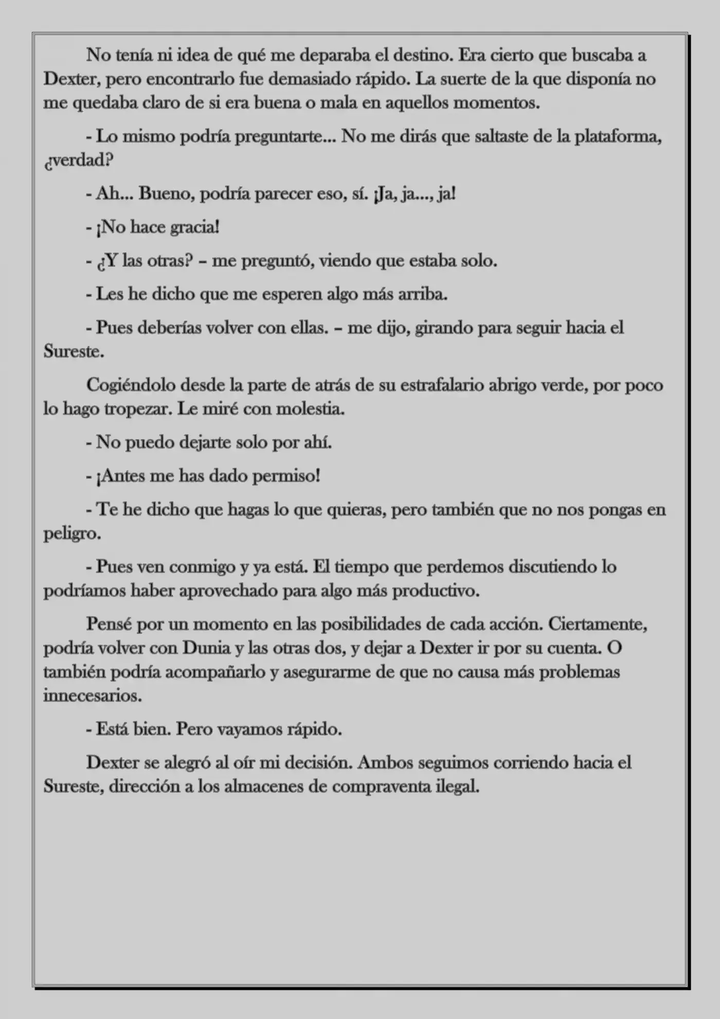 Monochrome Cross - Remade (Novela) - Capítulo 34 - Página 10 - LectorTMOo