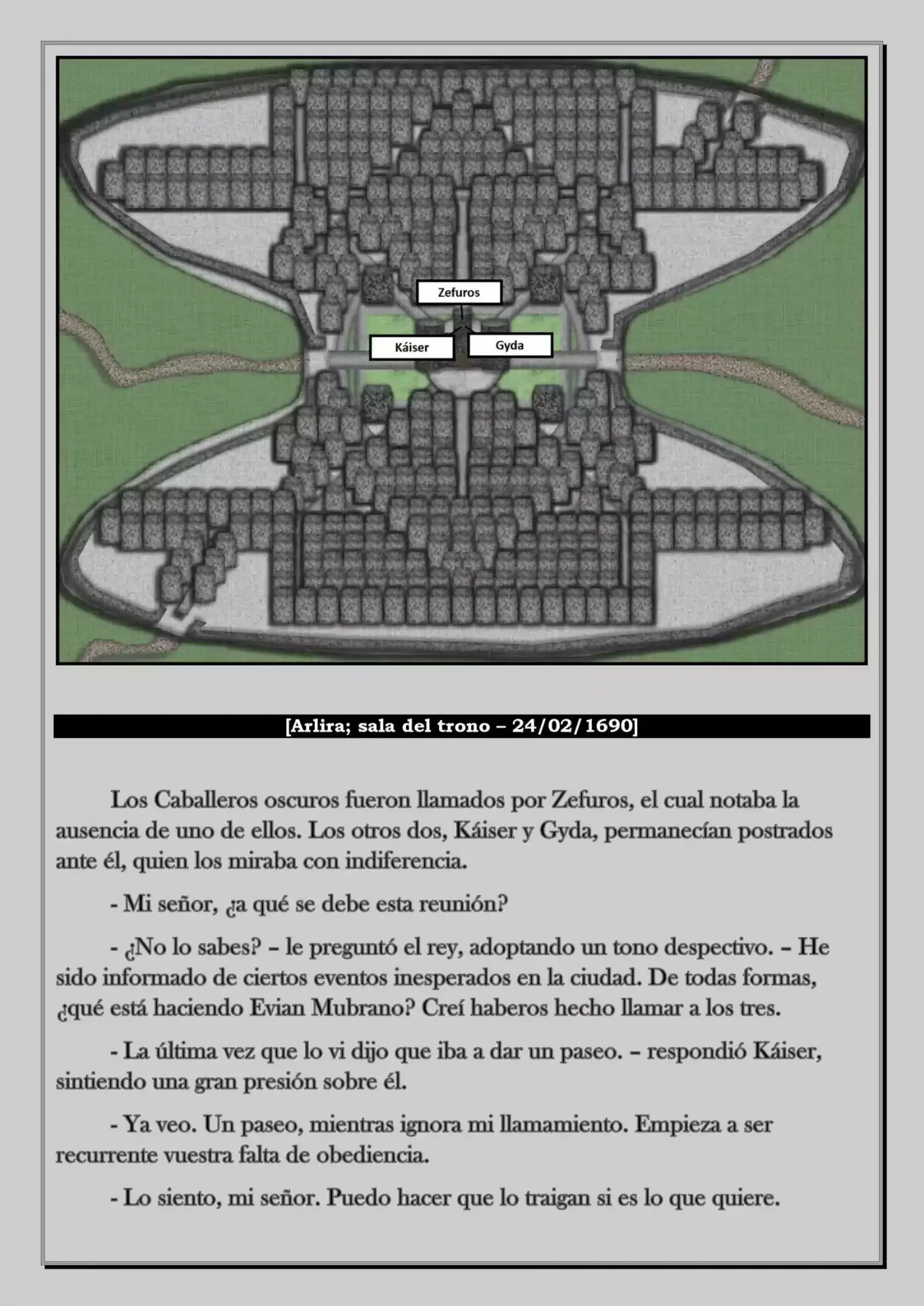 Monochrome Cross - Remade (Novela) - Capítulo 34 - Página 12 - LectorTMOo