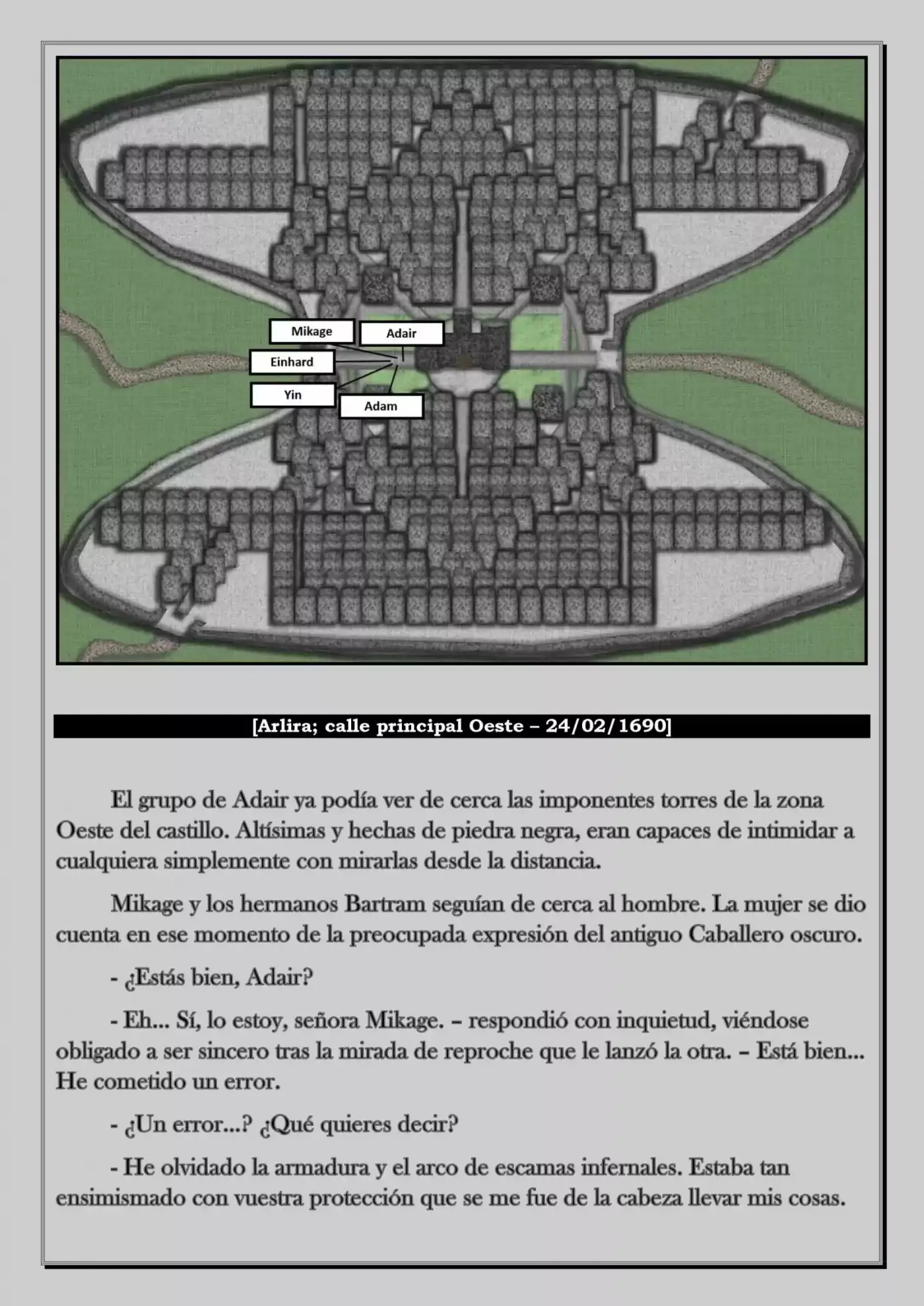 Monochrome Cross - Remade (Novela) - Capítulo 34 - Página 18 - LectorTMOo