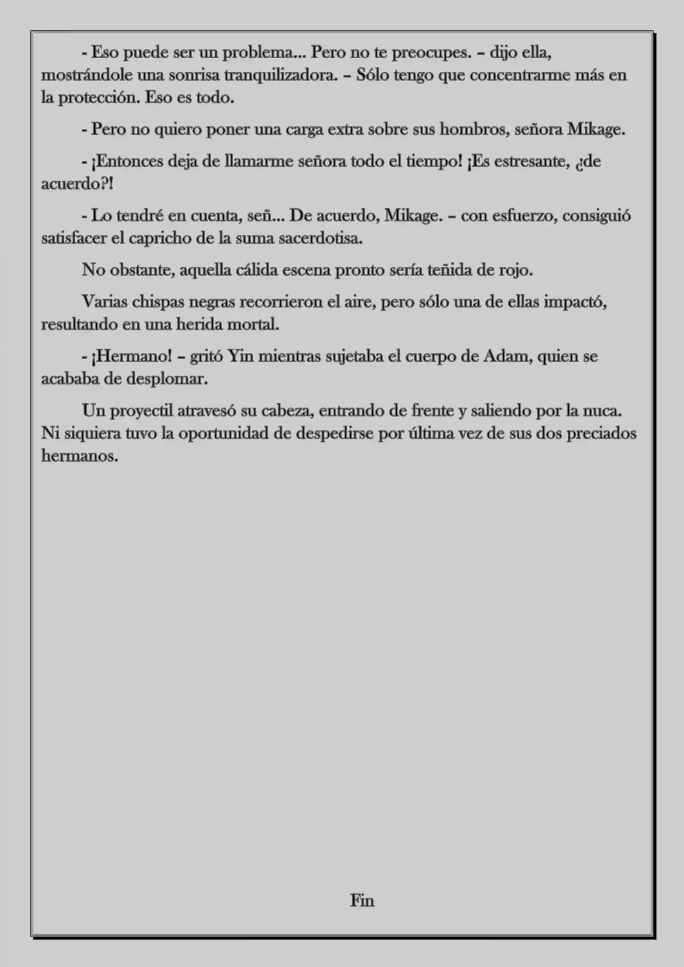 Monochrome Cross - Remade (Novela) - Capítulo 34 - Página 19 - LectorTMOo