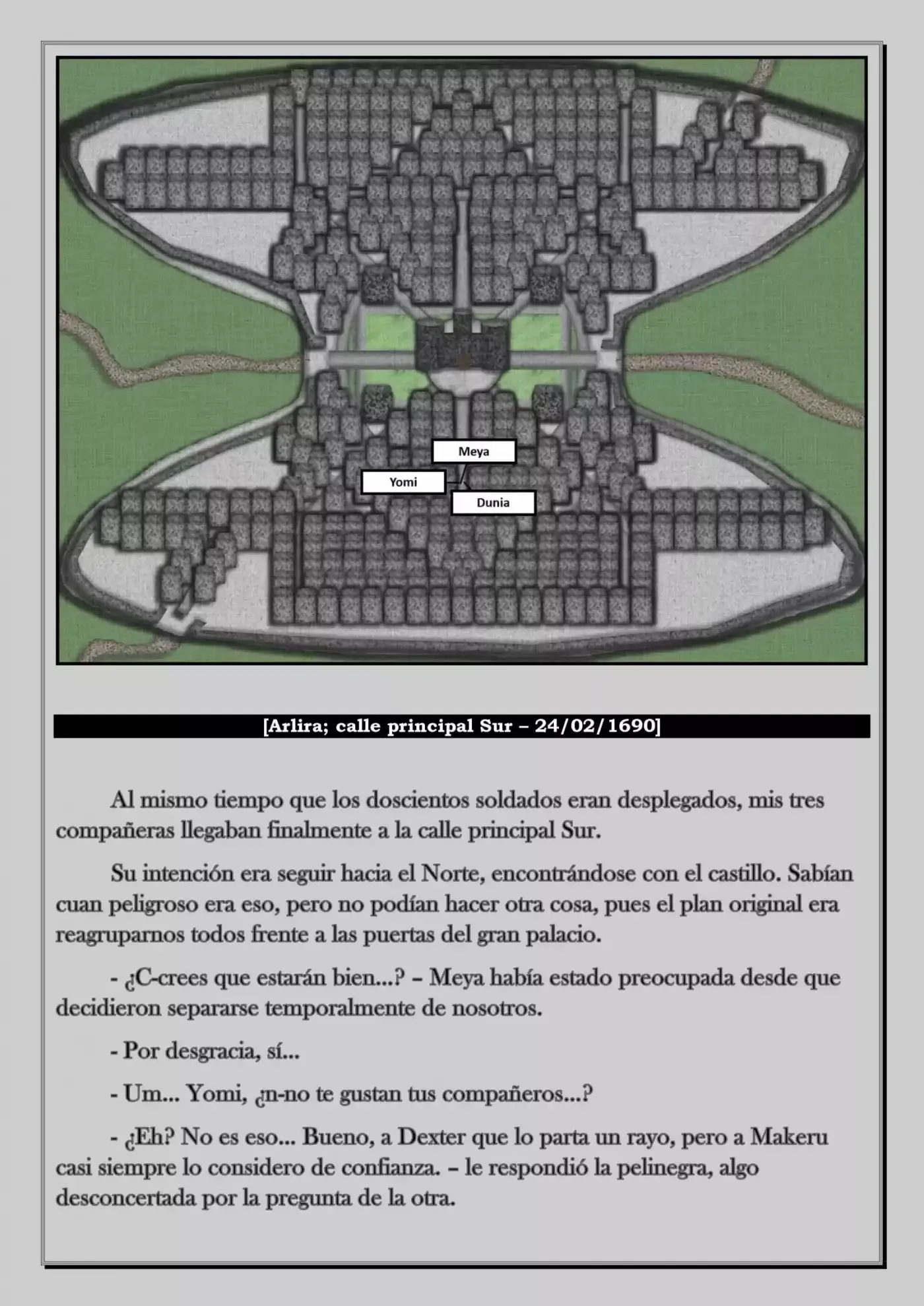 Monochrome Cross - Remade (Novela) - Capítulo 36 - Página 6 - LectorTMOo