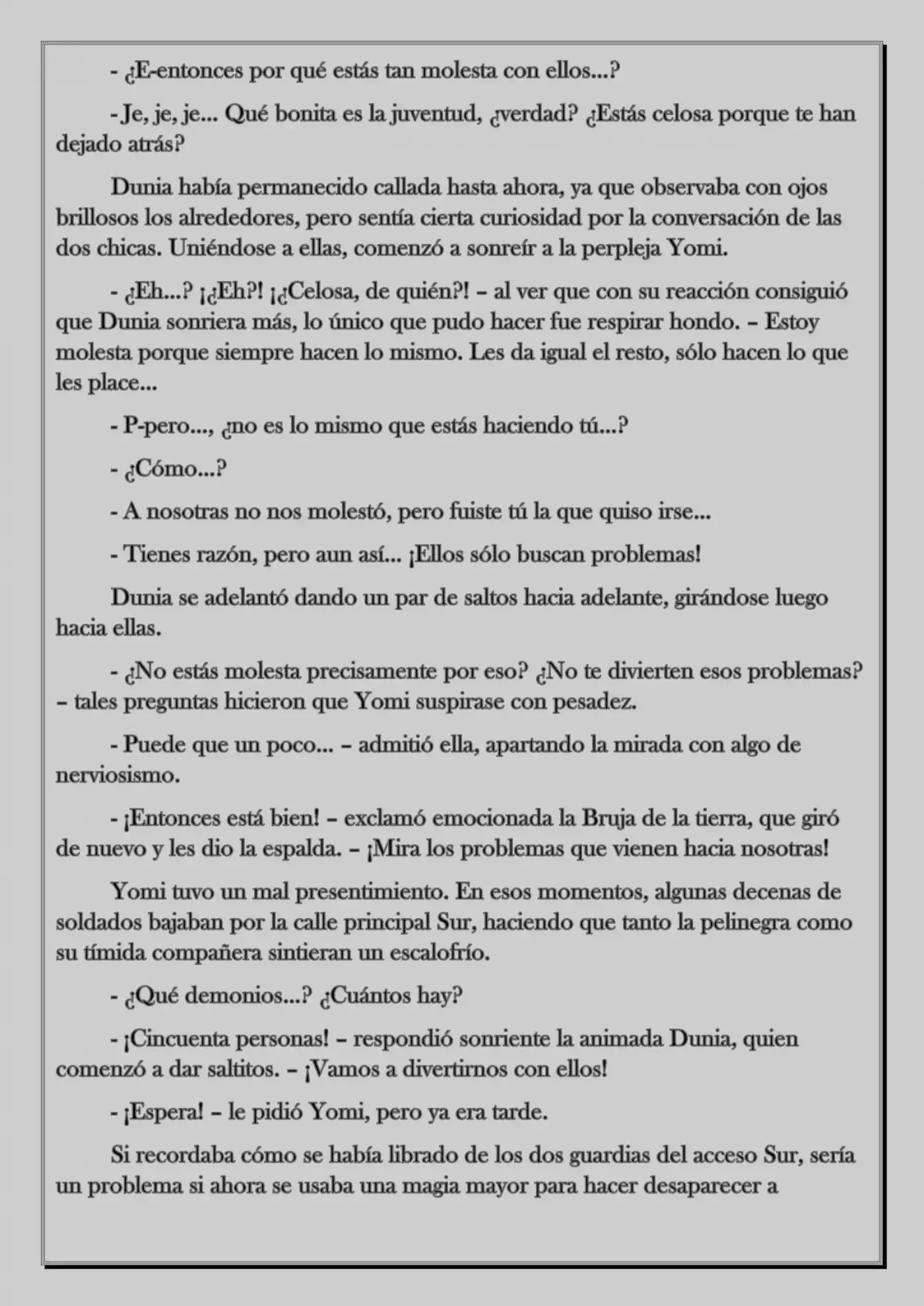 Monochrome Cross - Remade (Novela) - Capítulo 36 - Página 7 - LectorTMOo