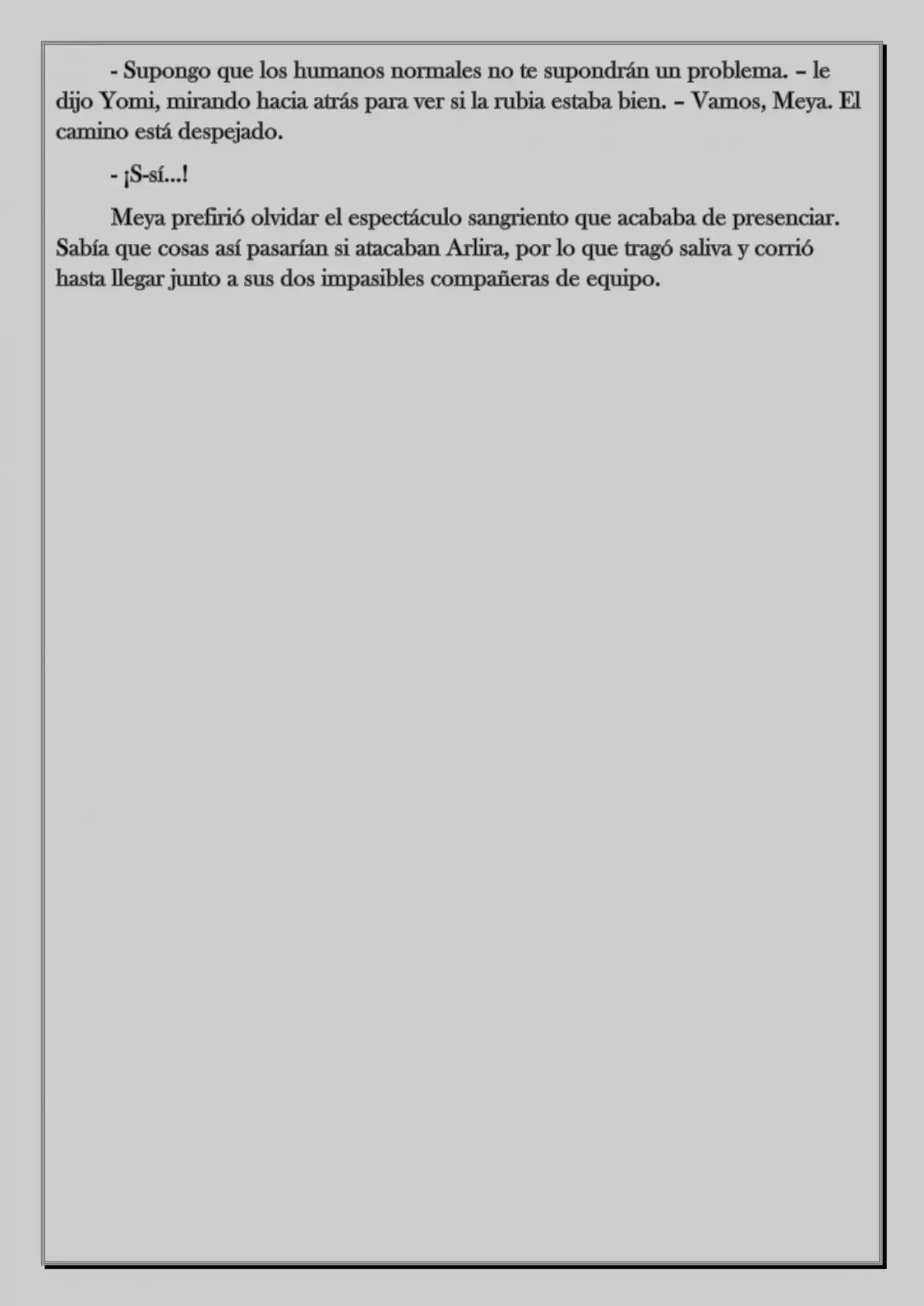 Monochrome Cross - Remade (Novela) - Capítulo 36 - Página 9 - LectorTMOo