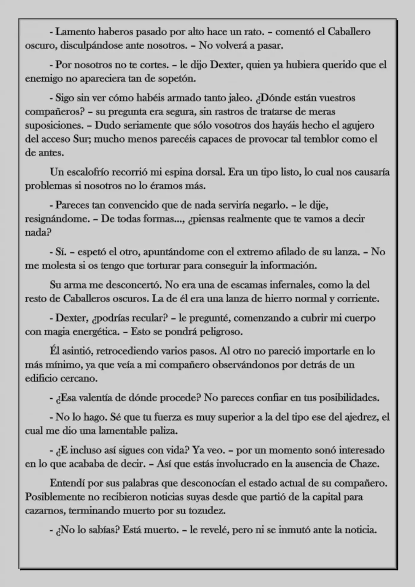 Monochrome Cross - Remade (Novela) - Capítulo 36 - Página 11 - LectorTMOo