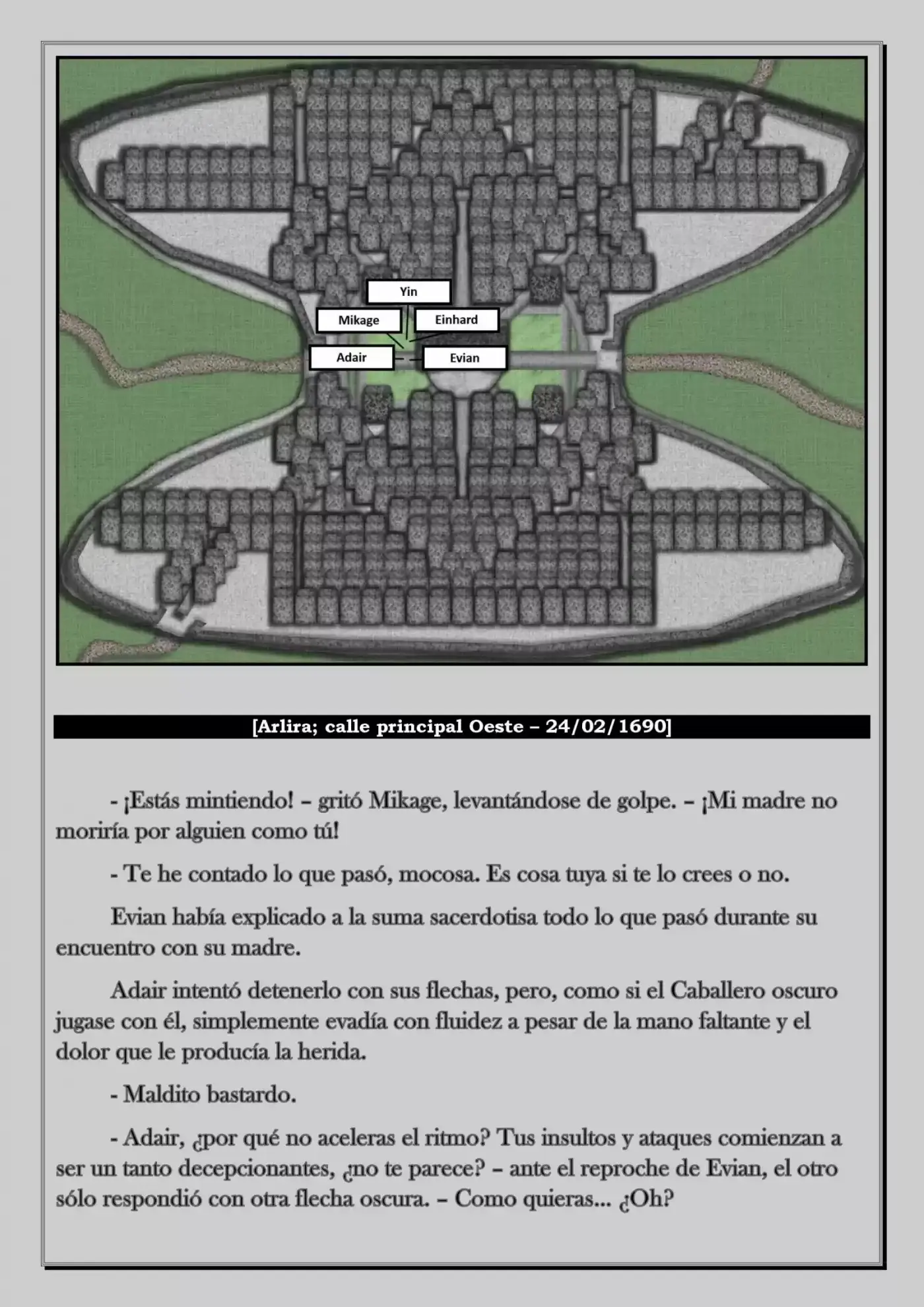 Monochrome Cross - Remade (Novela) - Capítulo 36 - Página 13 - LectorTMOo