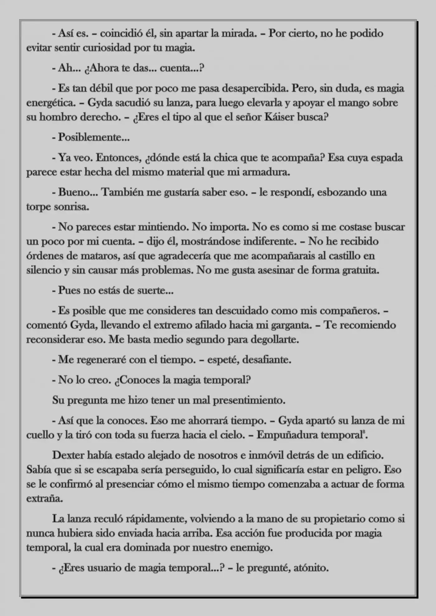 Monochrome Cross - Remade (Novela) - Capítulo 36 - Página 16 - LectorTMOo