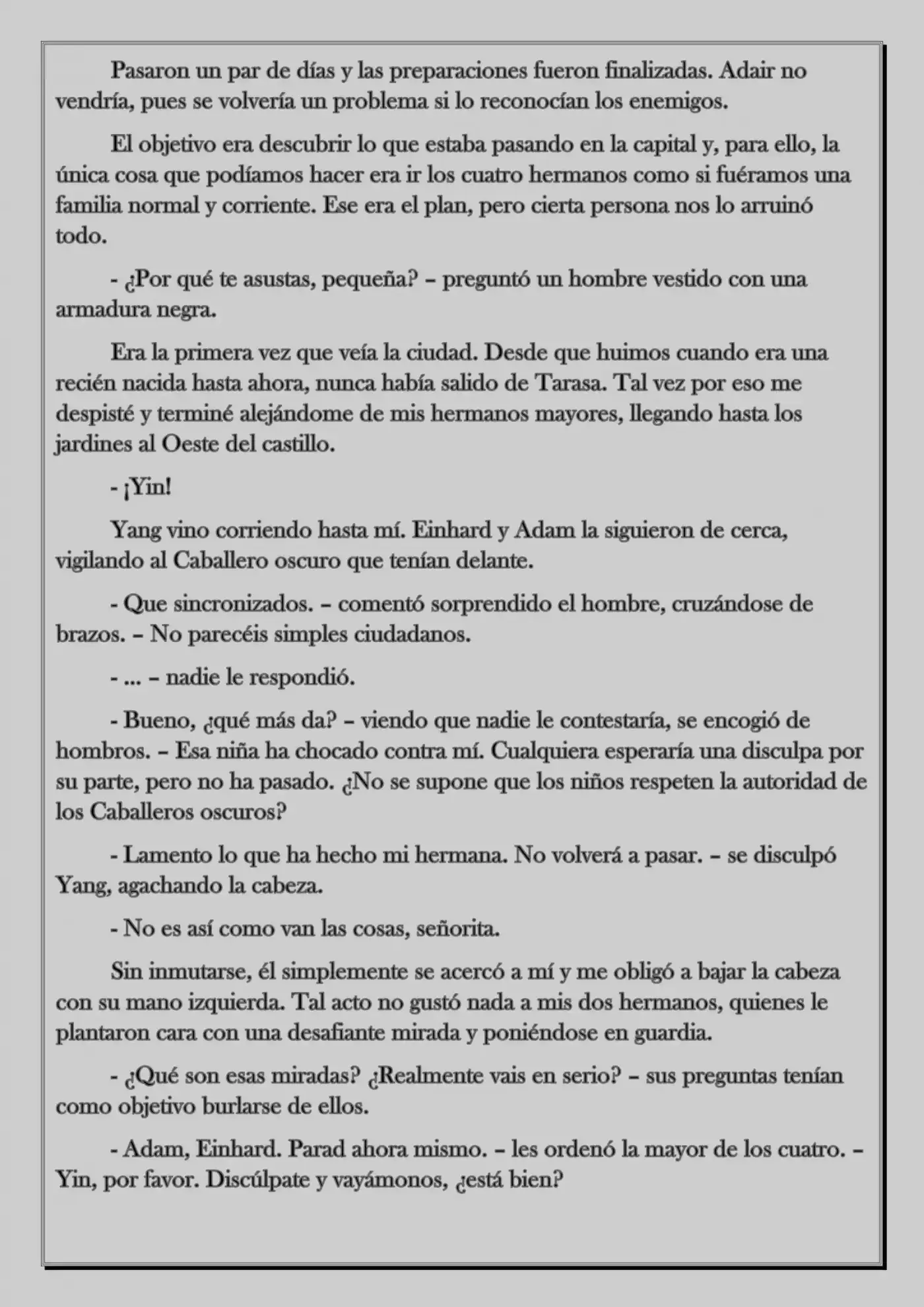 Monochrome Cross - Remade (Novela) - Capítulo 38 - Página 5 - LectorTMOo