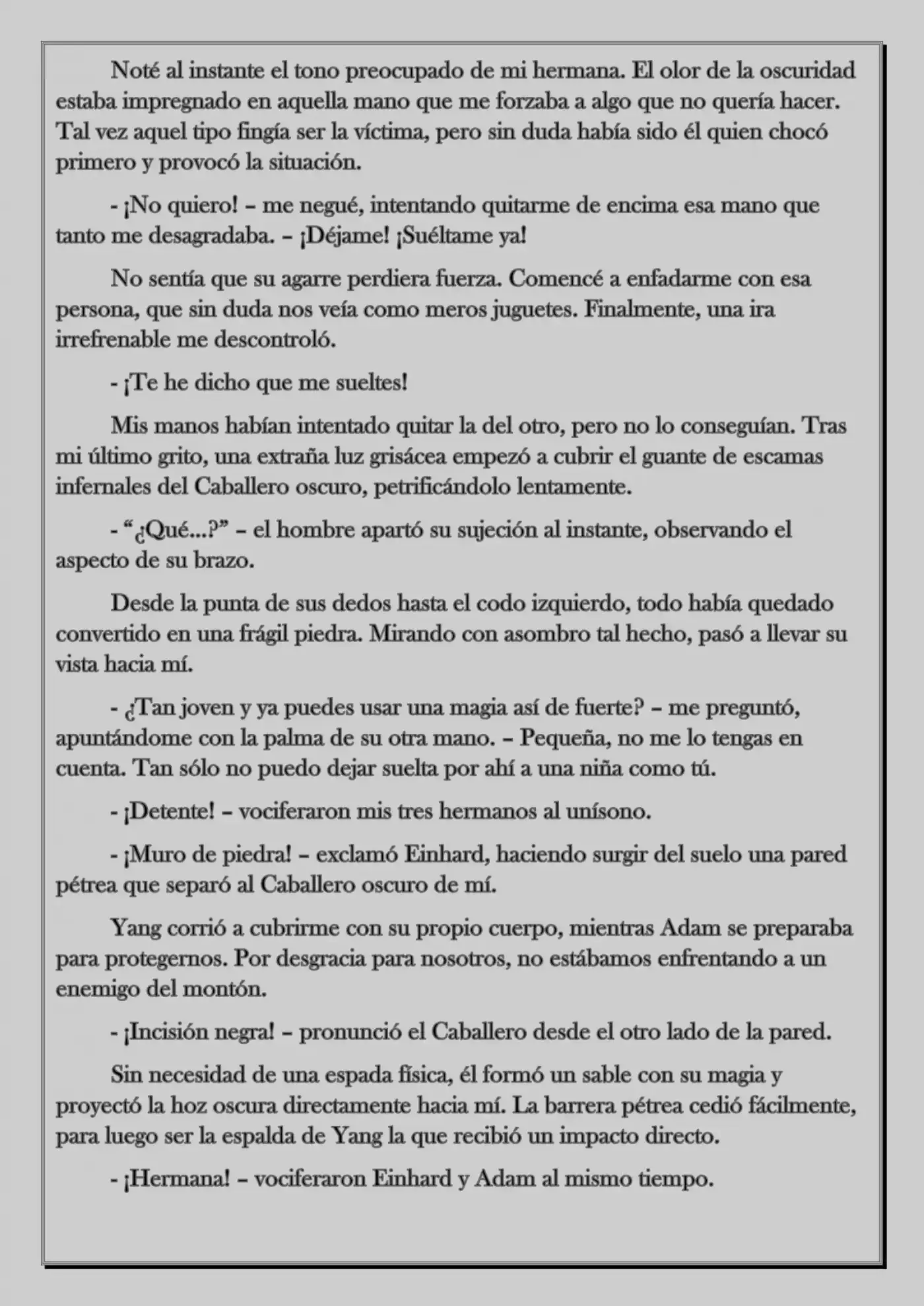Monochrome Cross - Remade (Novela) - Capítulo 38 - Página 6 - LectorTMOo