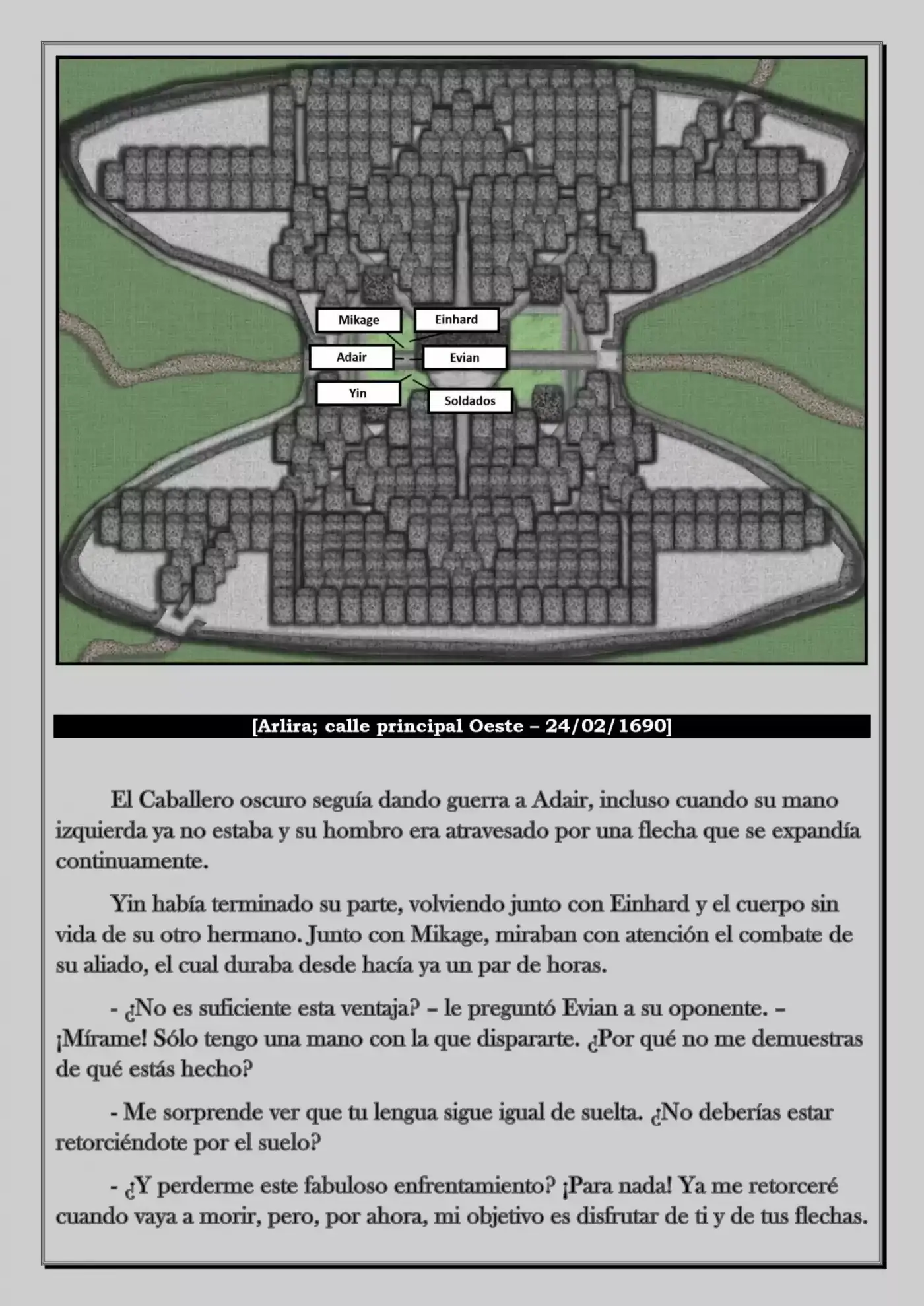 Monochrome Cross - Remade (Novela) - Capítulo 38 - Página 14 - LectorTMOo
