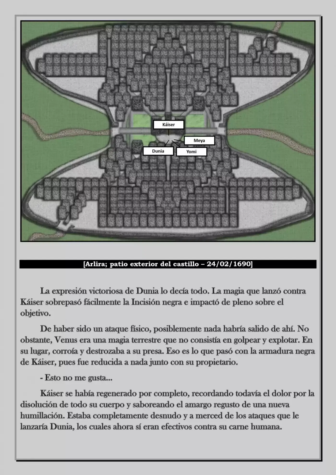 Monochrome Cross - Remade (Novela) - Capítulo 39 - Página 8 - LectorTMOo