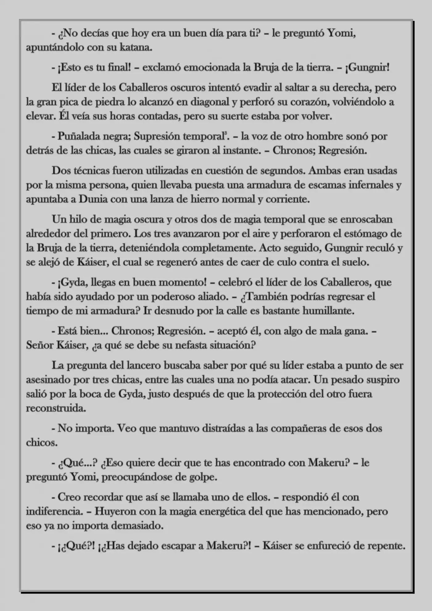 Monochrome Cross - Remade (Novela) - Capítulo 39 - Página 9 - LectorTMOo