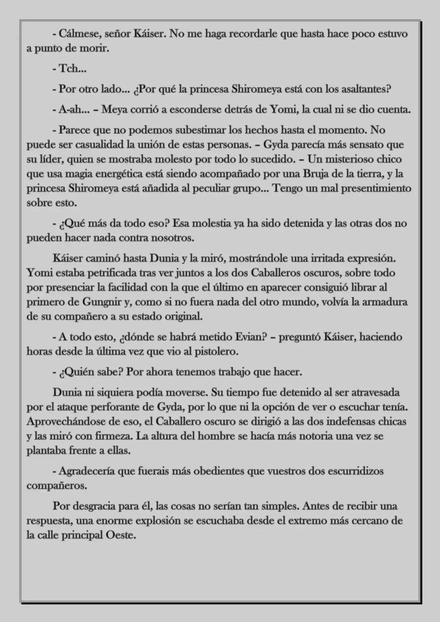 Monochrome Cross - Remade (Novela) - Capítulo 39 - Página 10 - LectorTMOo