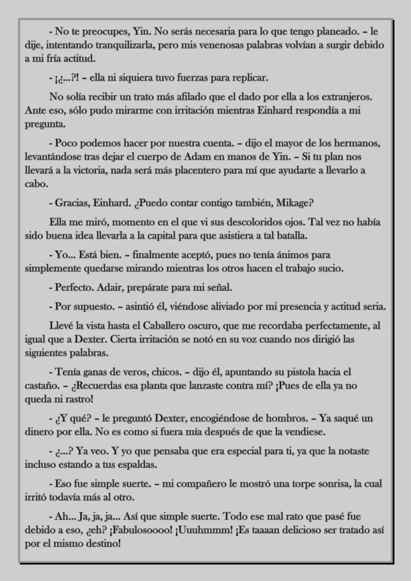 Monochrome Cross - Remade (Novela) - Capítulo 39 - Página 13 - LectorTMOo