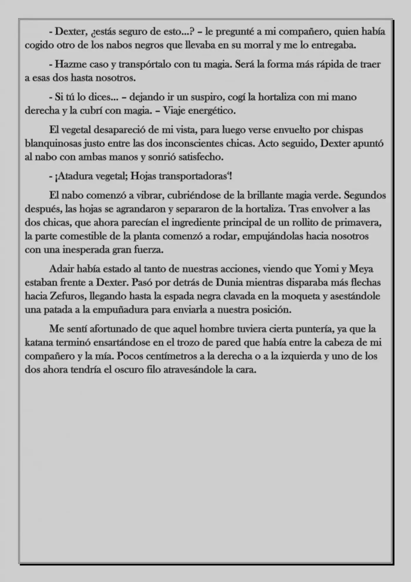 Monochrome Cross - Remade (Novela) - Capítulo 41 - Página 7 - LectorTMOo