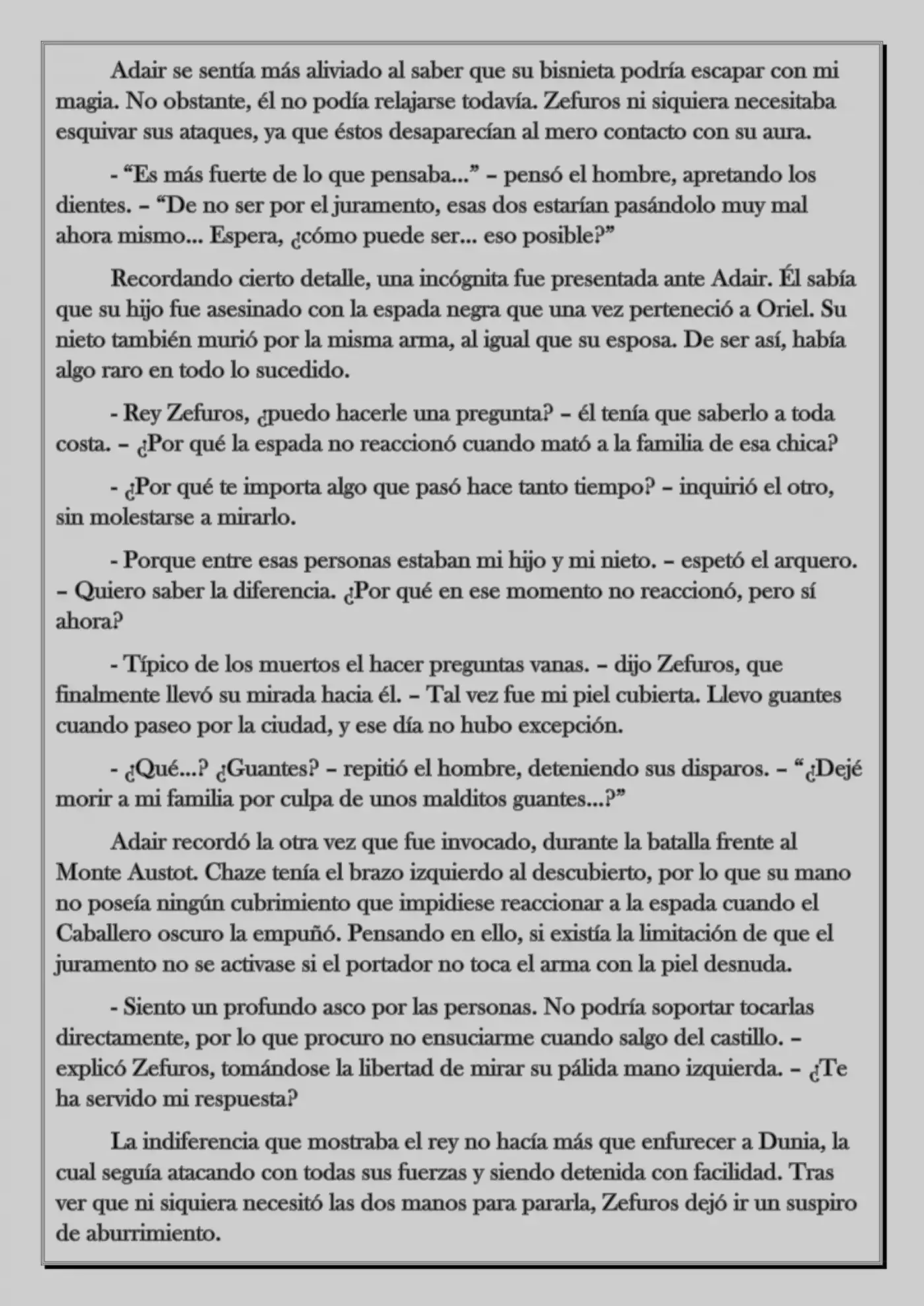 Monochrome Cross - Remade (Novela) - Capítulo 41 - Página 8 - LectorTMOo