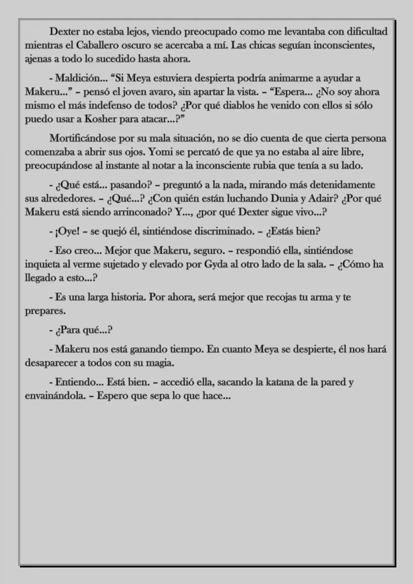 Monochrome Cross - Remade (Novela) - Capítulo 41 - Página 12 - LectorTMOo