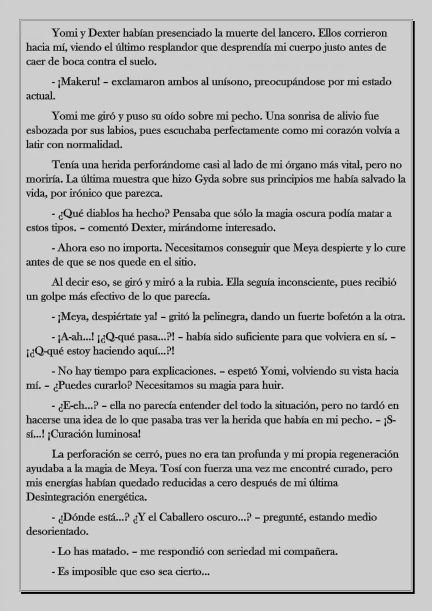 Monochrome Cross - Remade (Novela) - Capítulo 42 - Página 4 - LectorTMOo