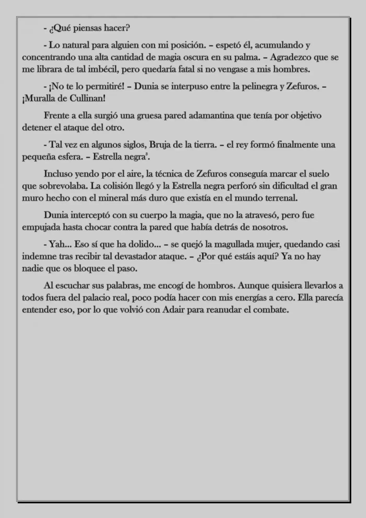 Monochrome Cross - Remade (Novela) - Capítulo 42 - Página 8 - LectorTMOo