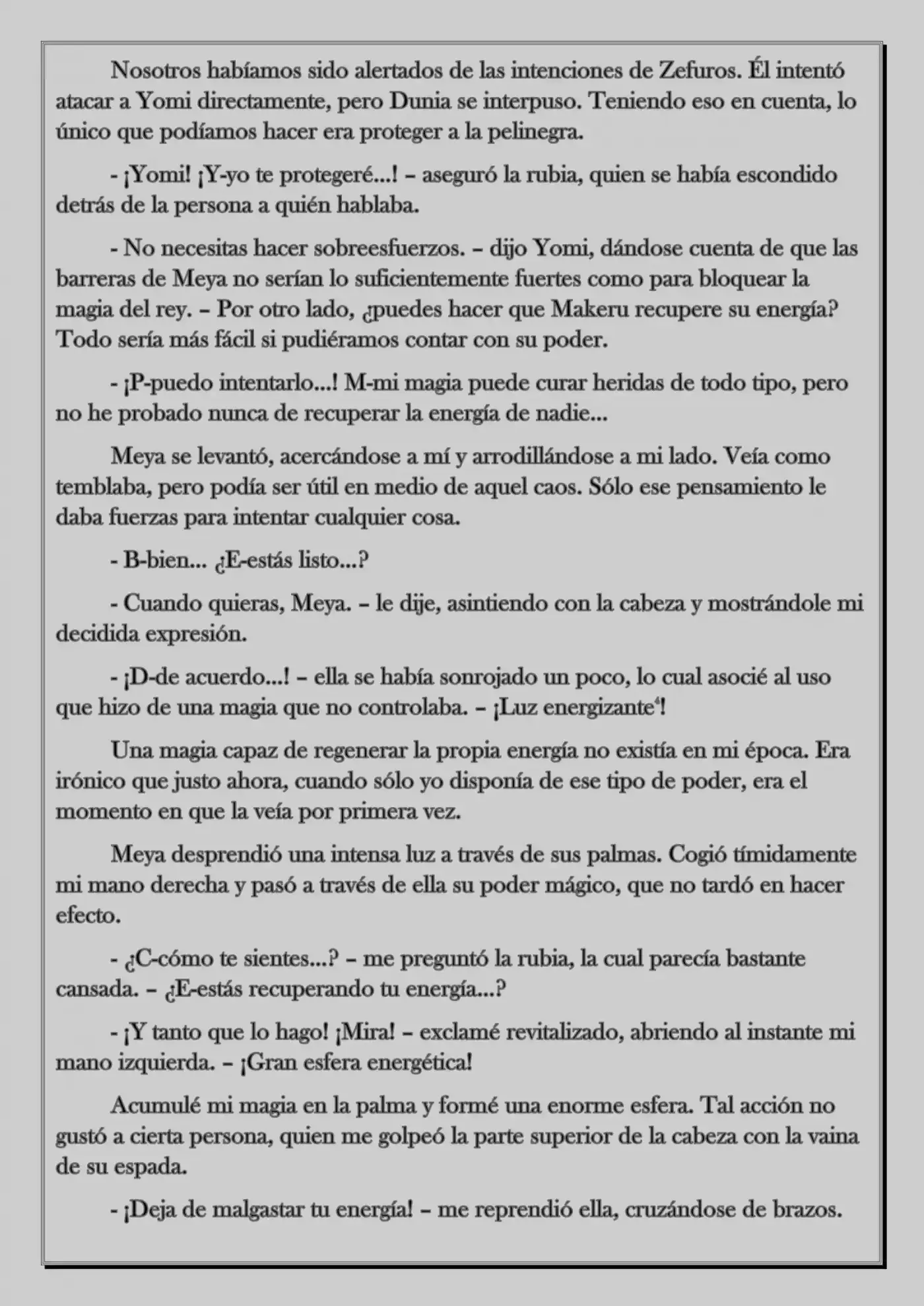 Monochrome Cross - Remade (Novela) - Capítulo 42 - Página 9 - LectorTMOo