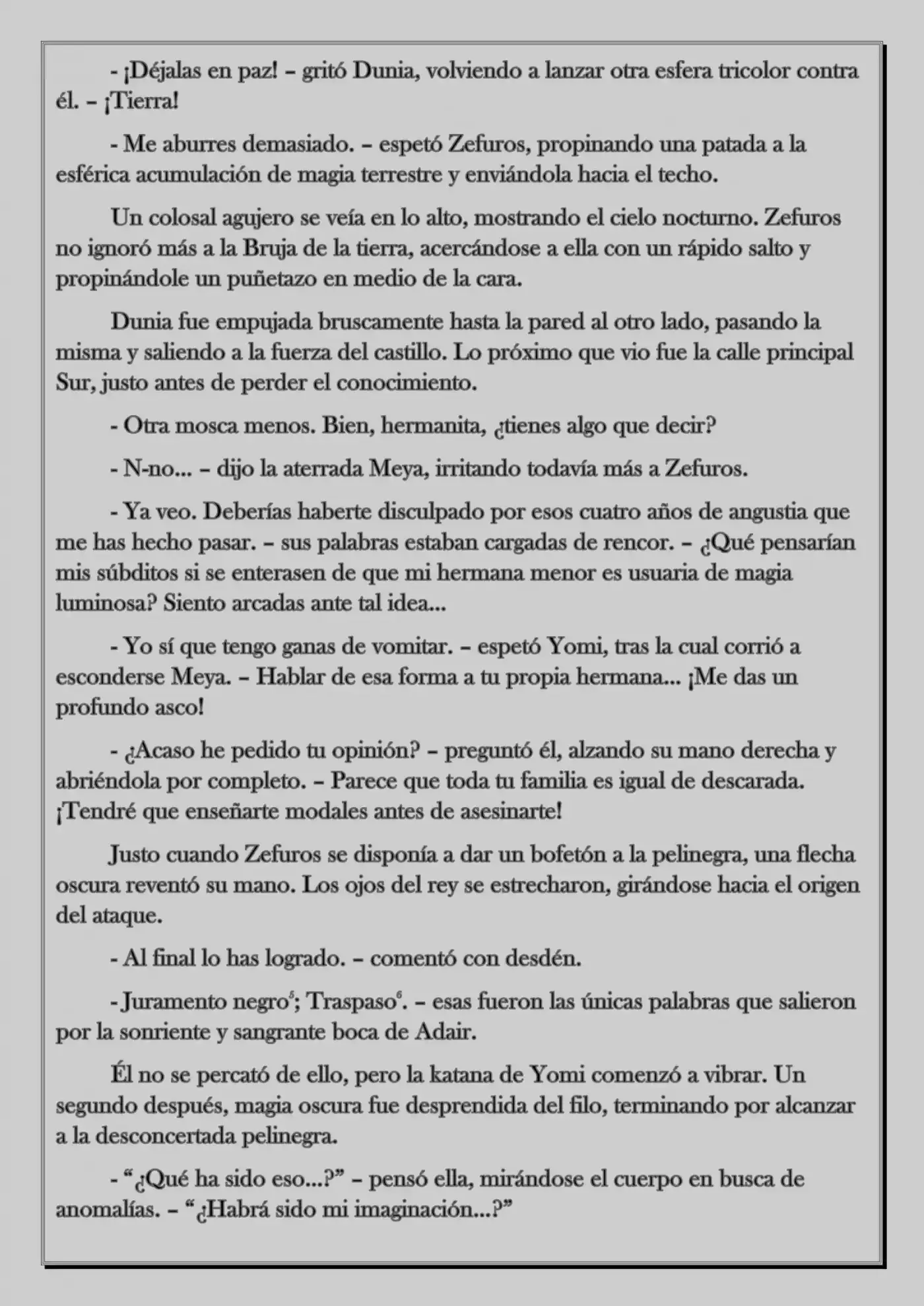Monochrome Cross - Remade (Novela) - Capítulo 42 - Página 14 - LectorTMOo