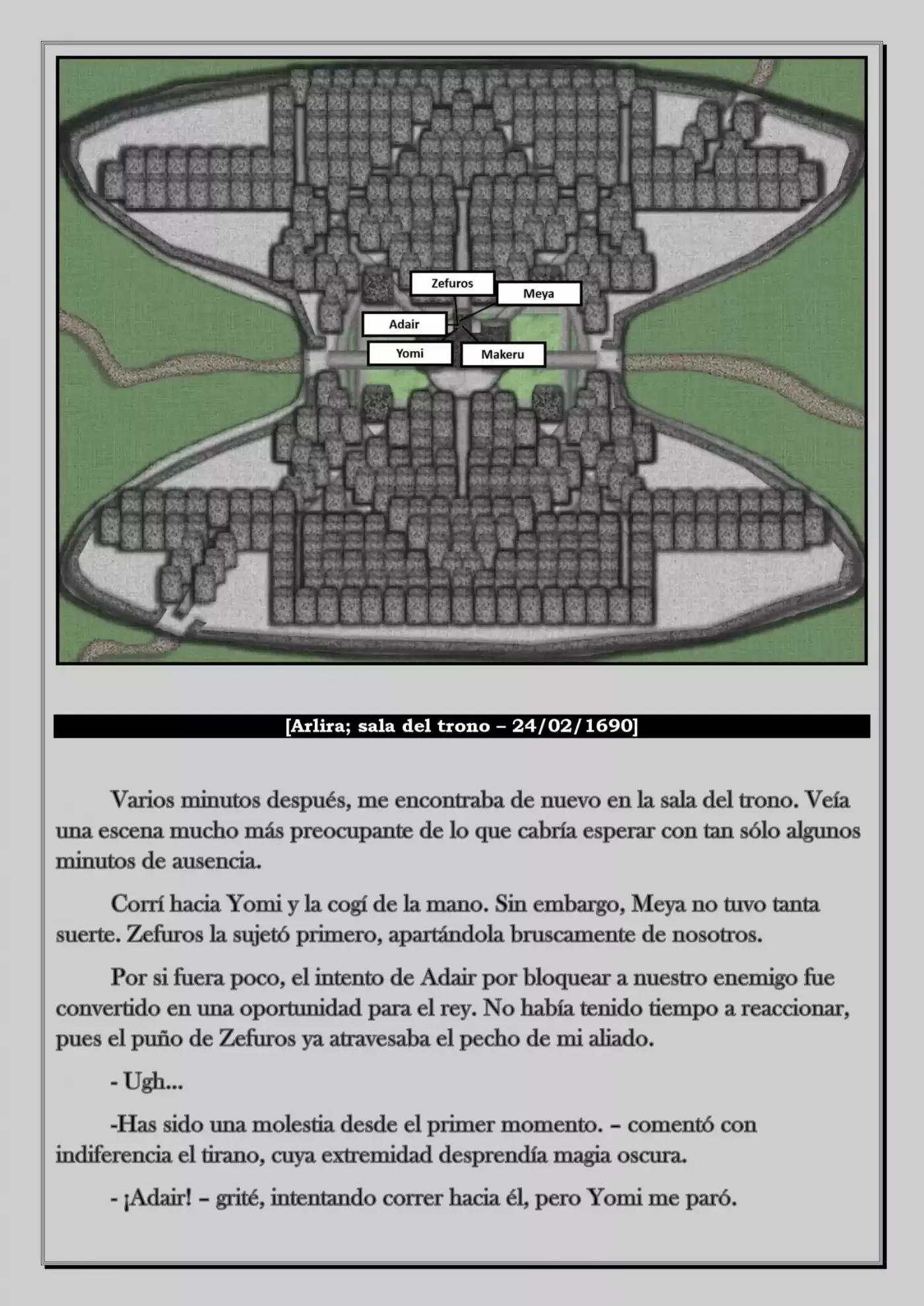 Monochrome Cross - Remade (Novela) - Capítulo 43 - Página 4 - LectorTMOo