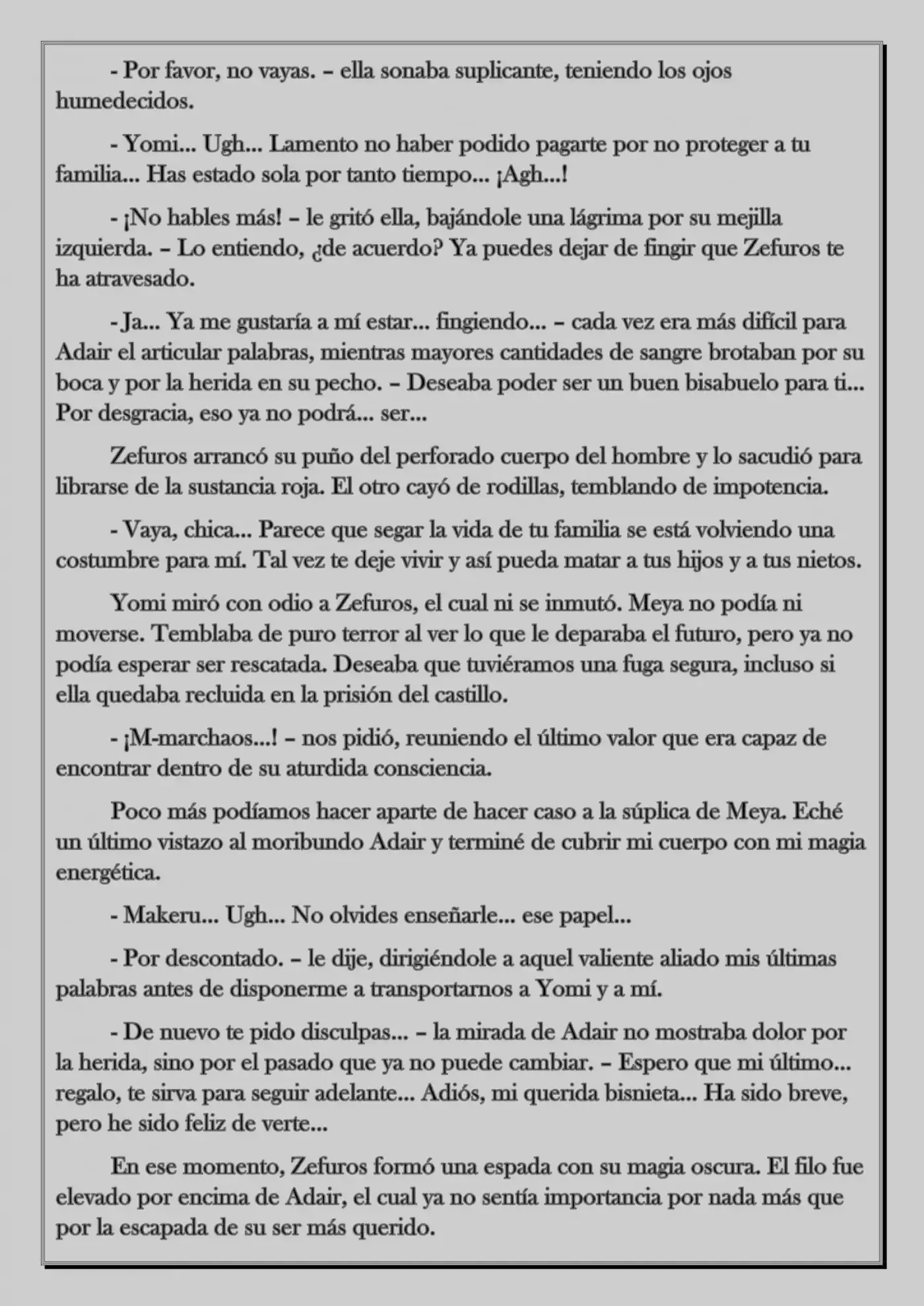 Monochrome Cross - Remade (Novela) - Capítulo 43 - Página 5 - LectorTMOo