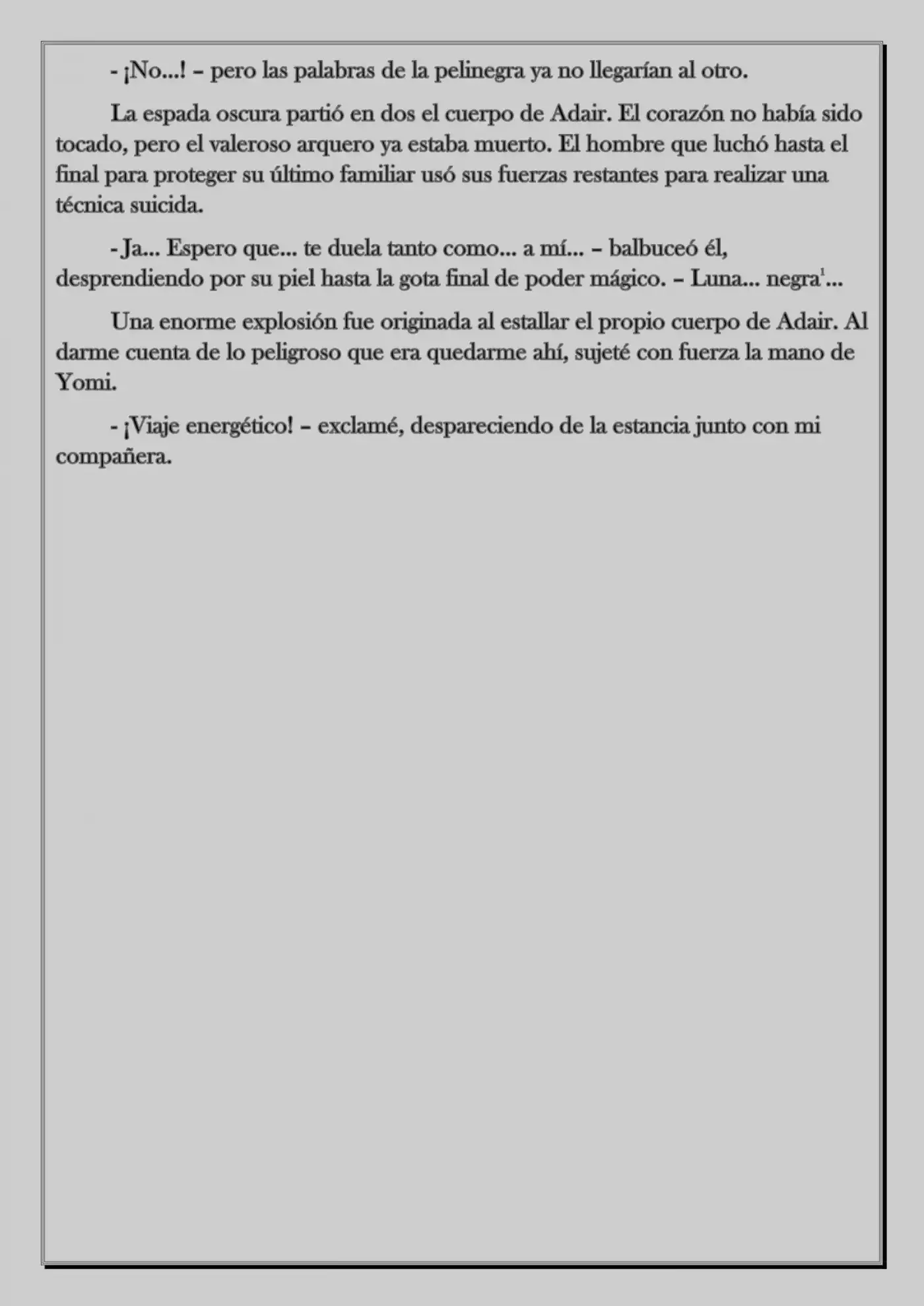 Monochrome Cross - Remade (Novela) - Capítulo 43 - Página 6 - LectorTMOo
