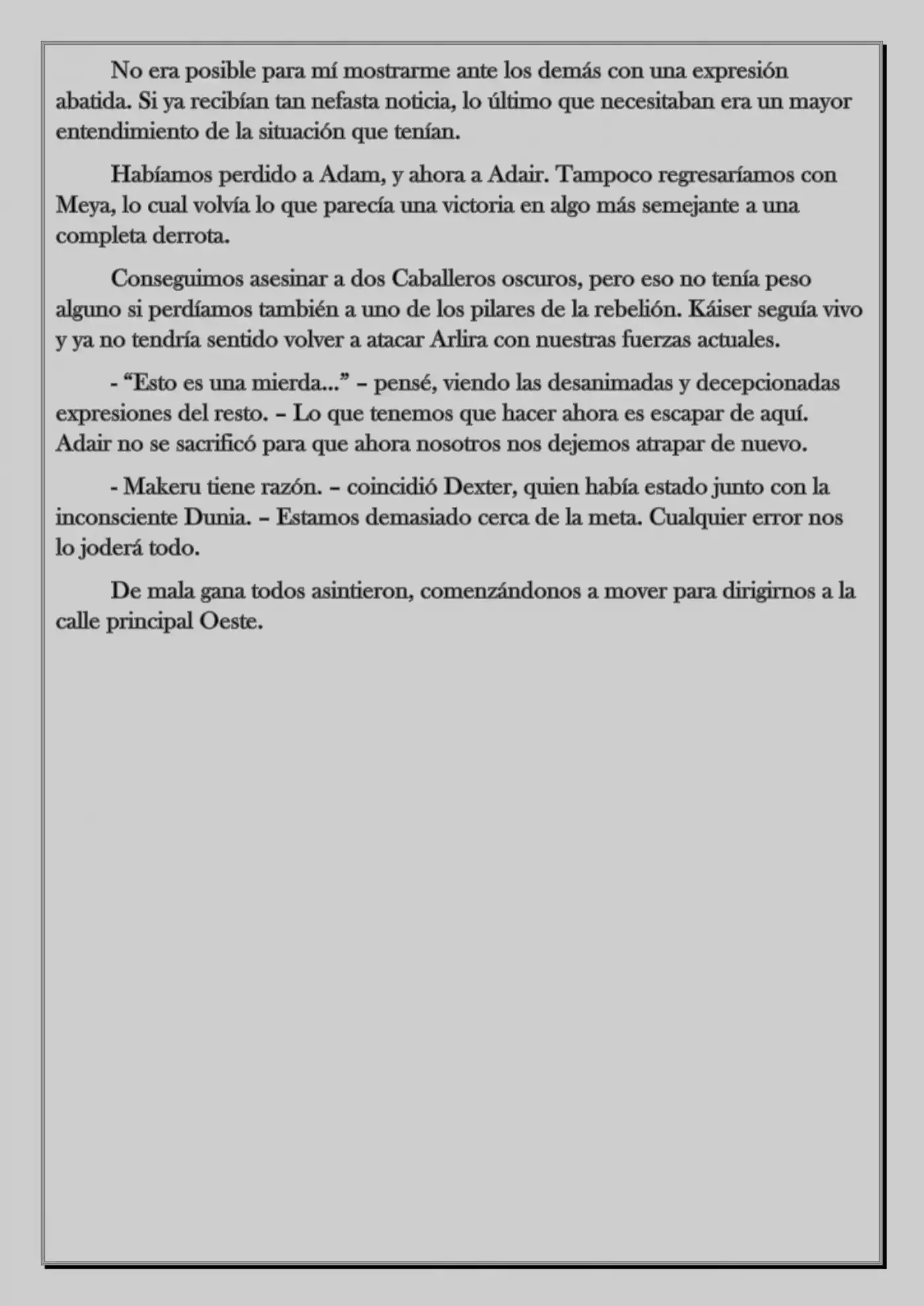 Monochrome Cross - Remade (Novela) - Capítulo 43 - Página 8 - LectorTMOo