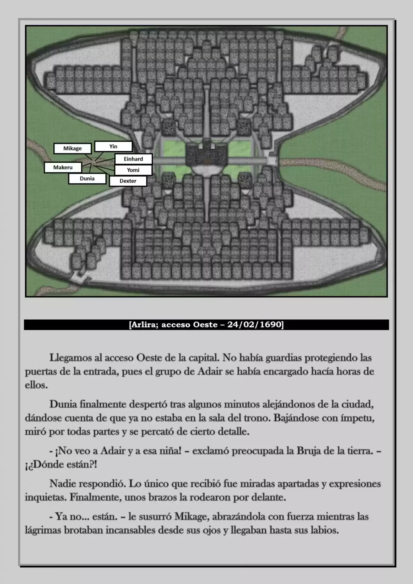 Monochrome Cross - Remade (Novela) - Capítulo 43 - Página 10 - LectorTMOo