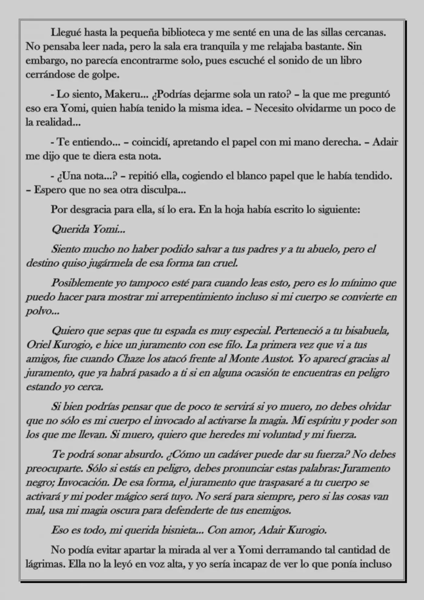 Monochrome Cross - Remade (Novela) - Capítulo 43 - Página 16 - LectorTMOo