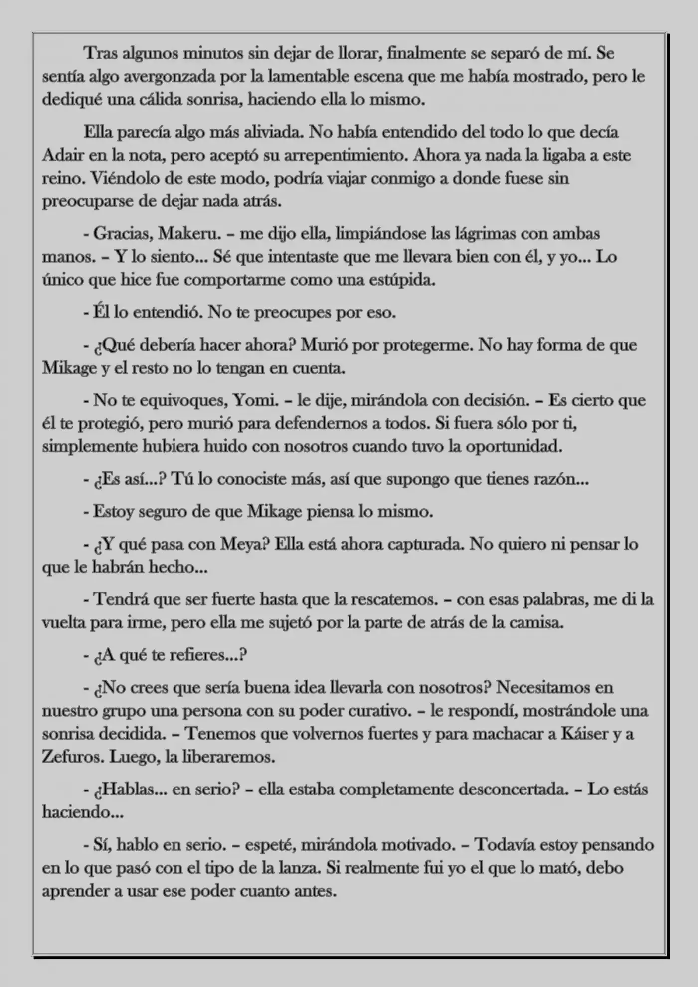 Monochrome Cross - Remade (Novela) - Capítulo 43 - Página 18 - LectorTMOo