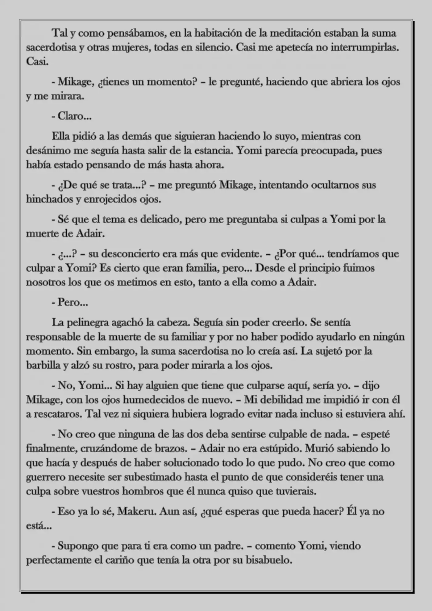 Monochrome Cross - Remade (Novela) - Capítulo 44 - Página 4 - LectorTMOo