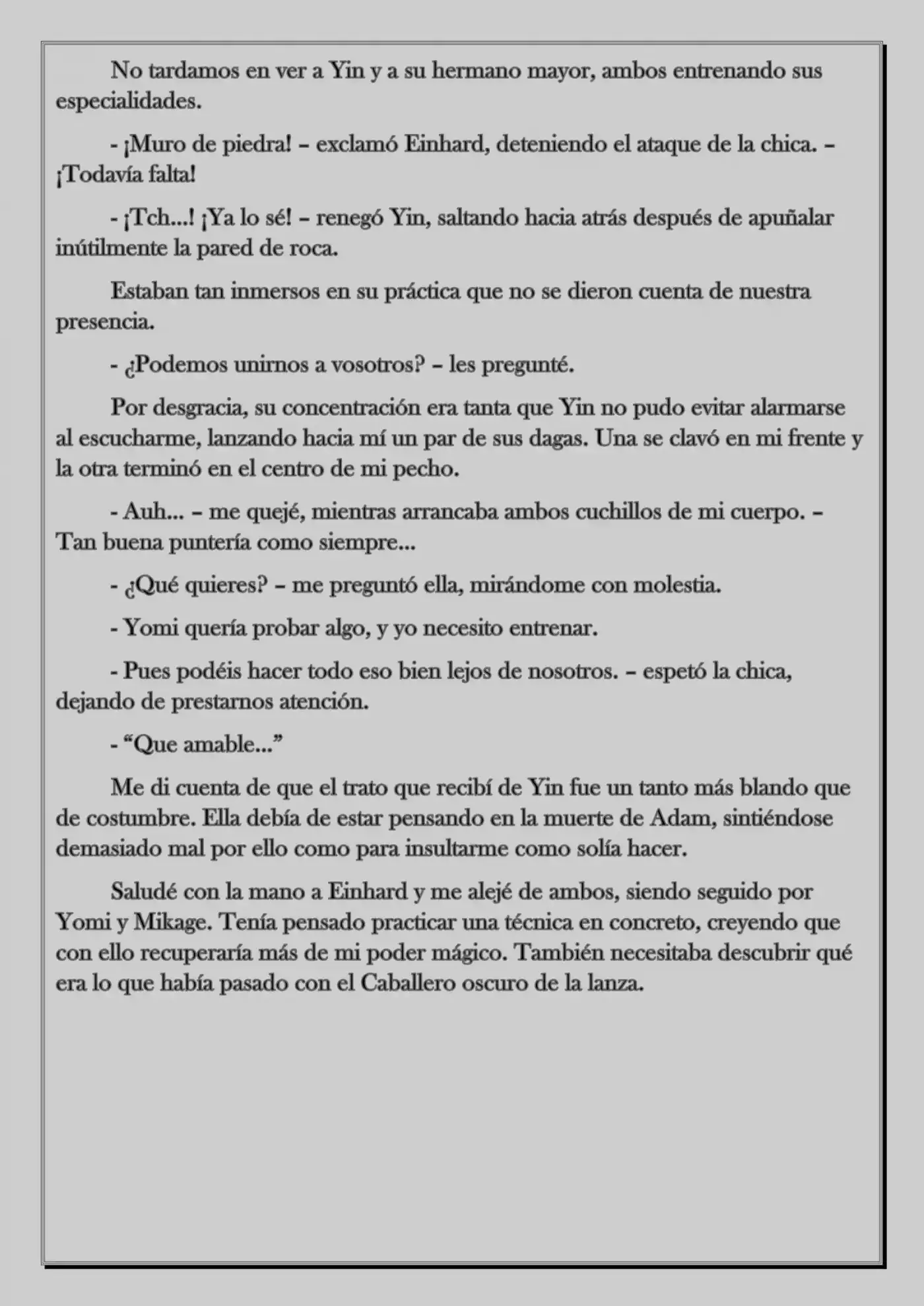Monochrome Cross - Remade (Novela) - Capítulo 44 - Página 6 - LectorTMOo