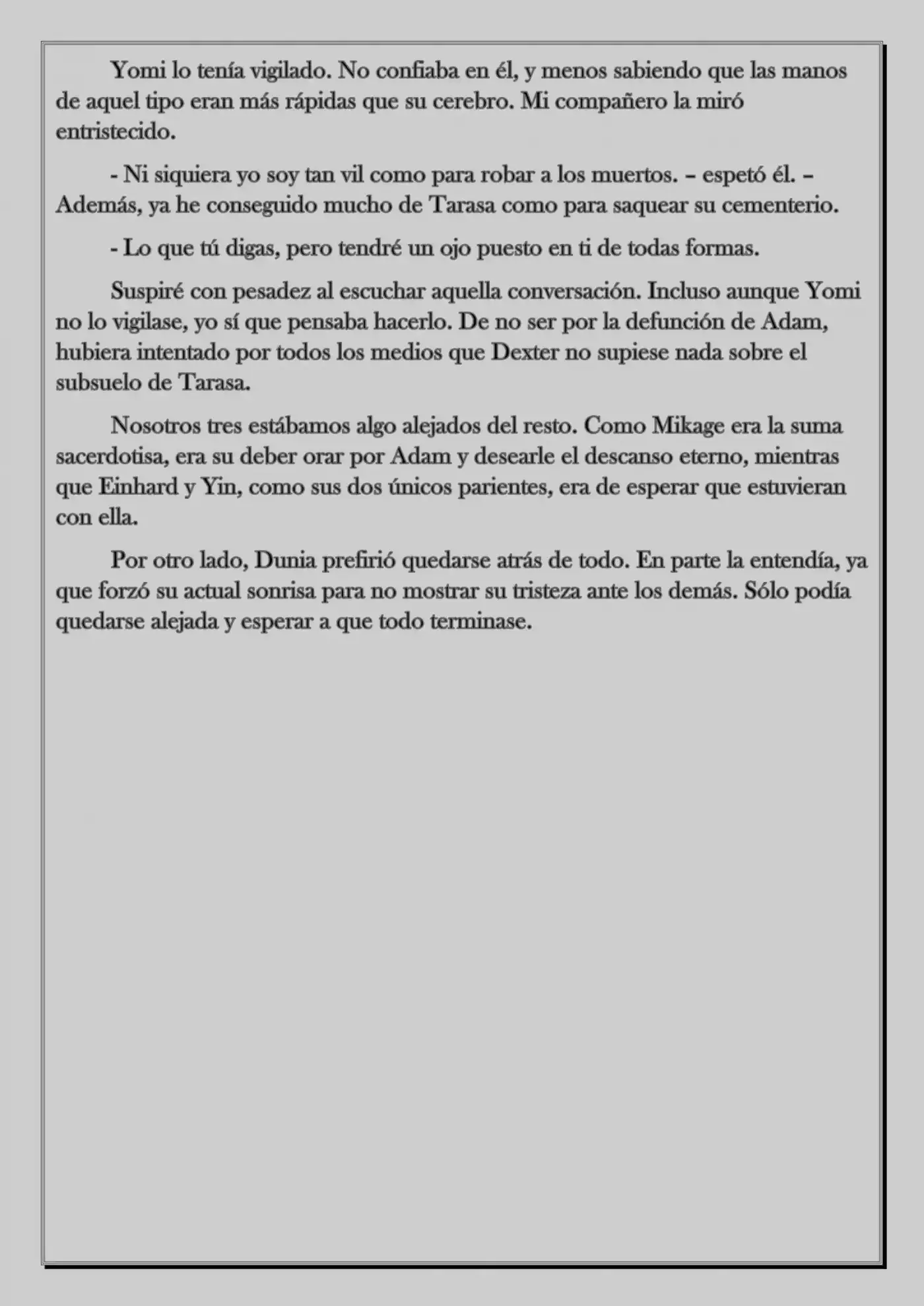 Monochrome Cross - Remade (Novela) - Capítulo 44 - Página 10 - LectorTMOo