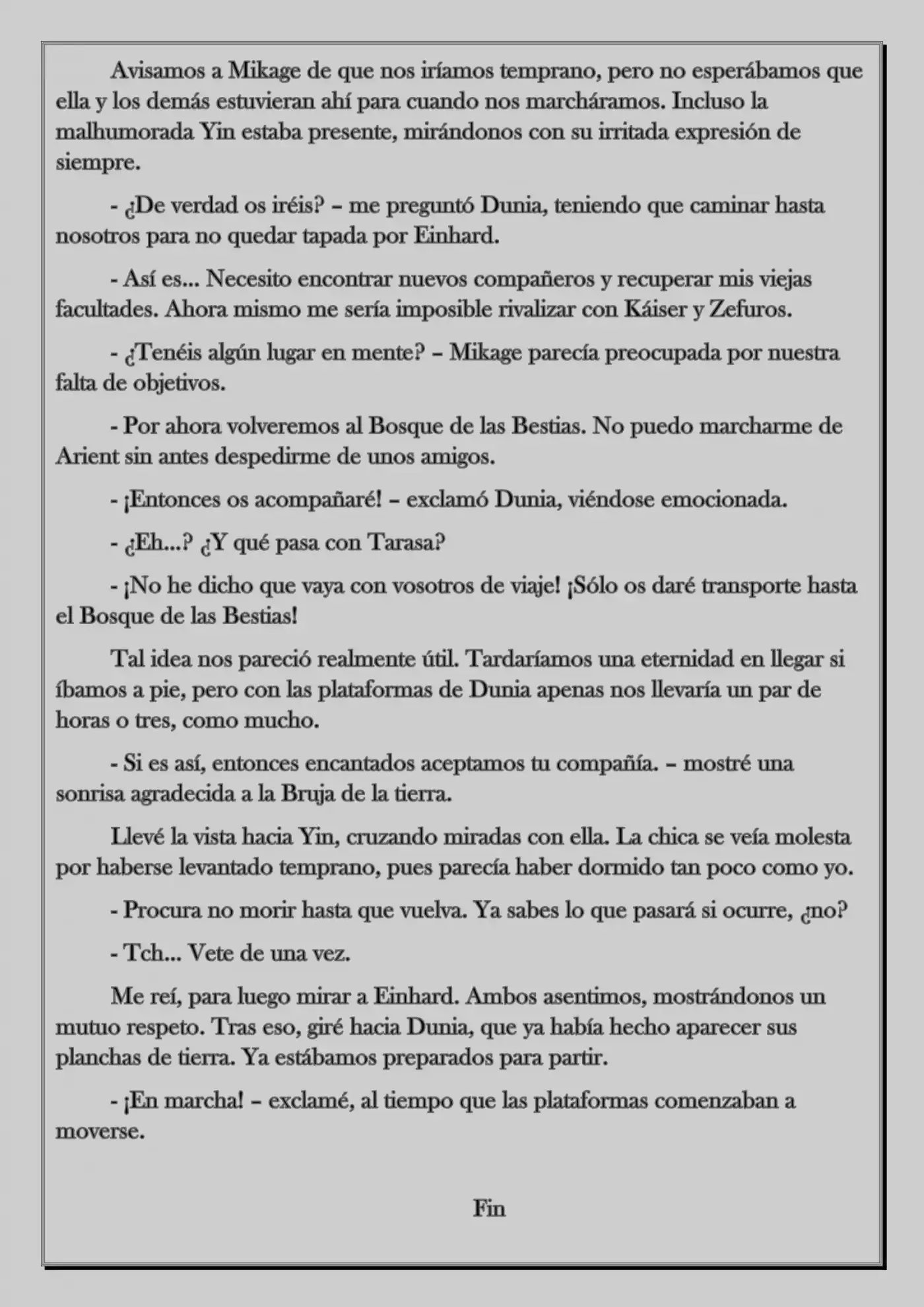 Monochrome Cross - Remade (Novela) - Capítulo 44 - Página 17 - LectorTMOo
