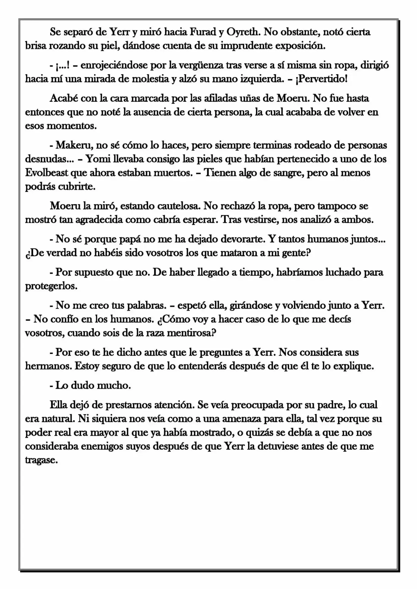 Monochrome Cross - Remade (Novela) - Capítulo 46 - Página 4 - LectorTMOo