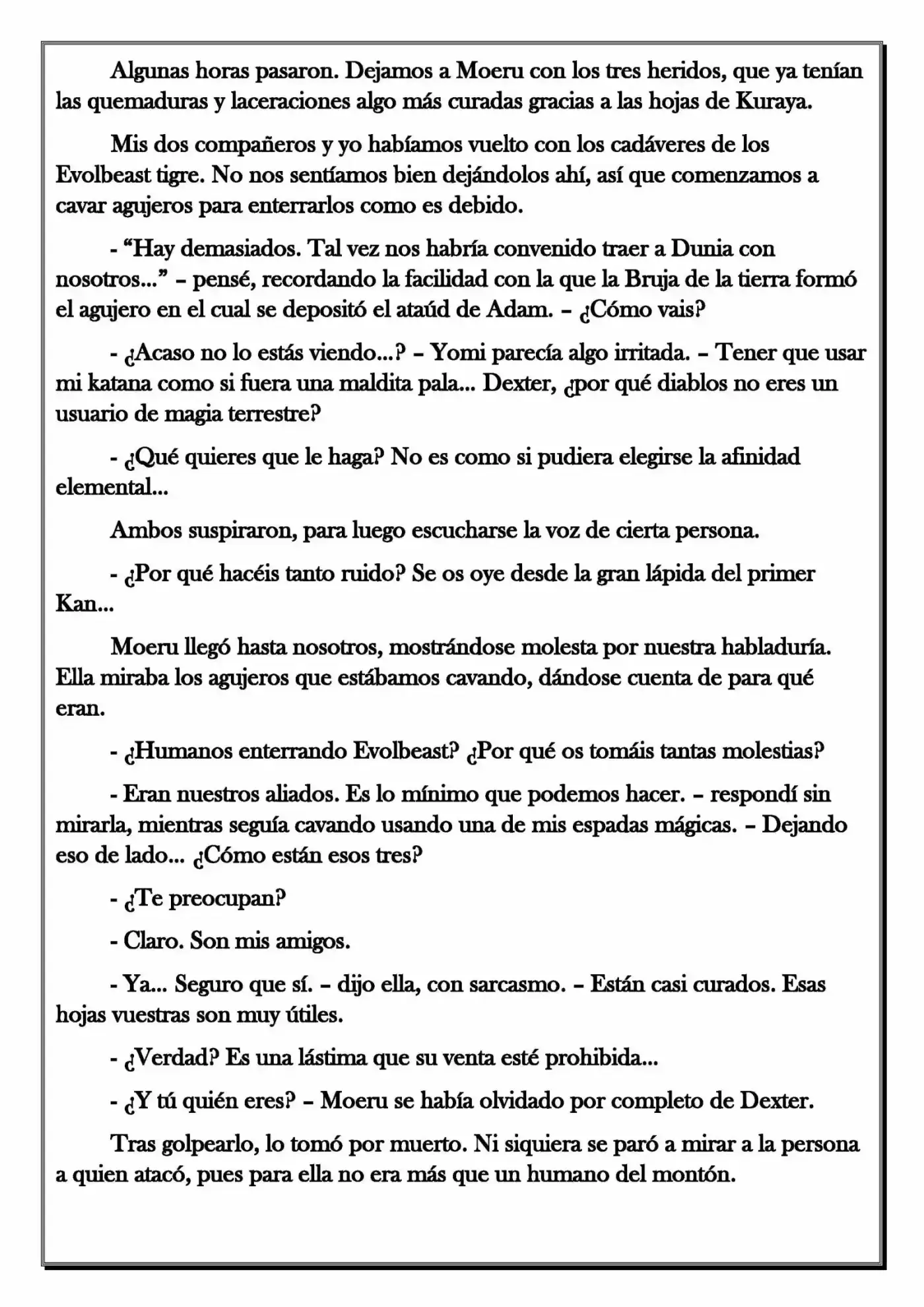 Monochrome Cross - Remade (Novela) - Capítulo 46 - Página 5 - LectorTMOo