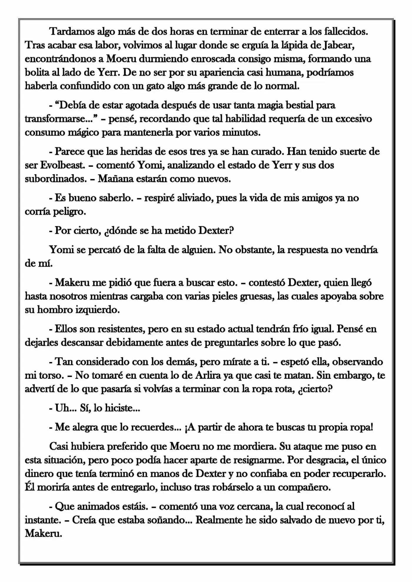 Monochrome Cross - Remade (Novela) - Capítulo 46 - Página 8 - LectorTMOo