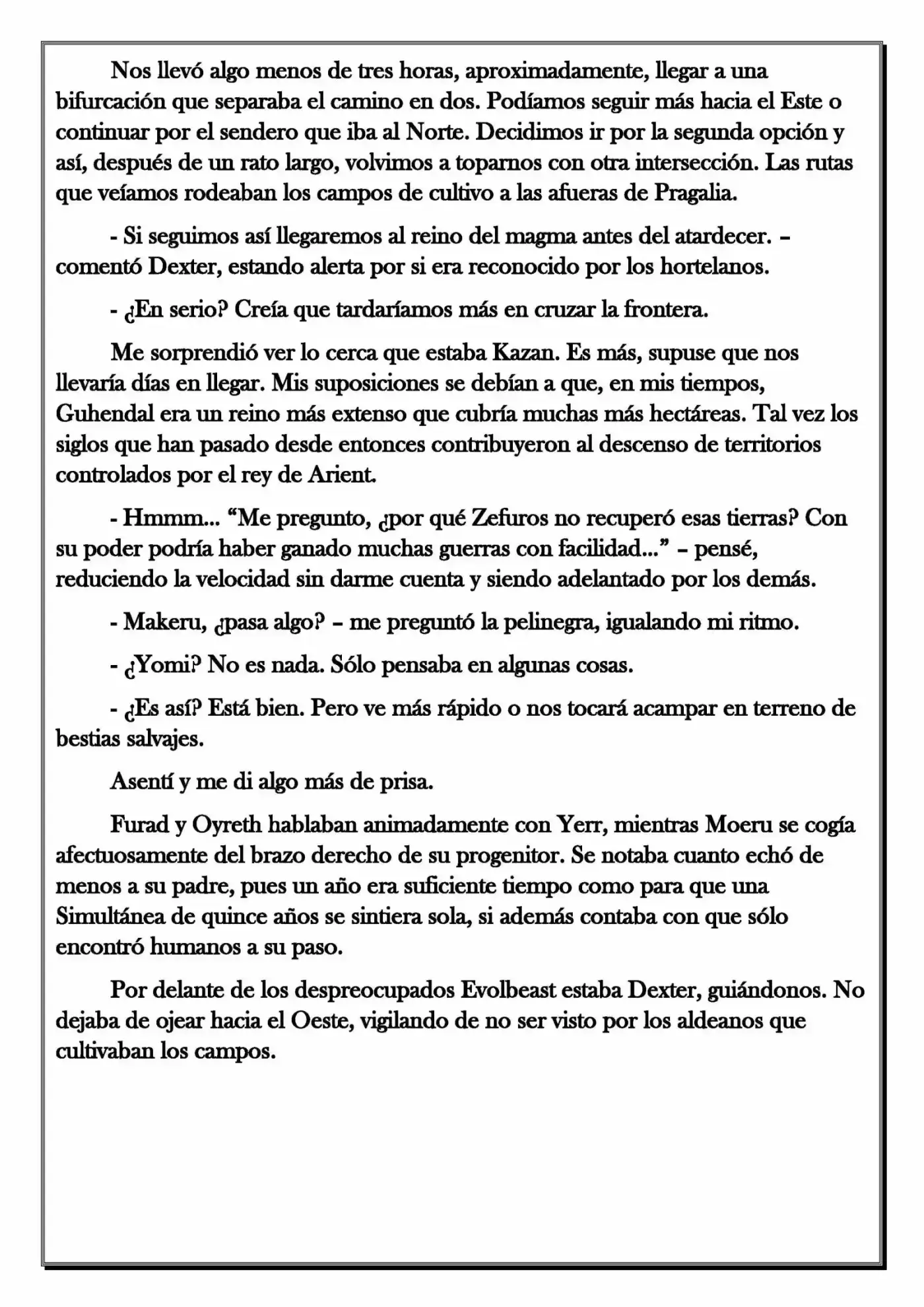 Monochrome Cross - Remade (Novela) - Capítulo 47 - Página 5 - LectorTMOo