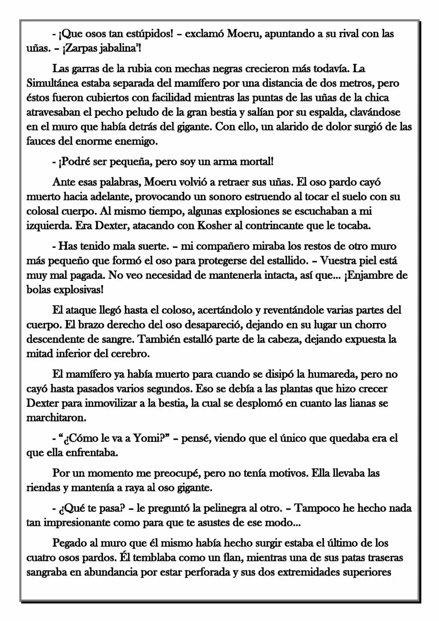 Monochrome Cross - Remade (Novela) - Capítulo 47 - Página 8 - LectorTMOo