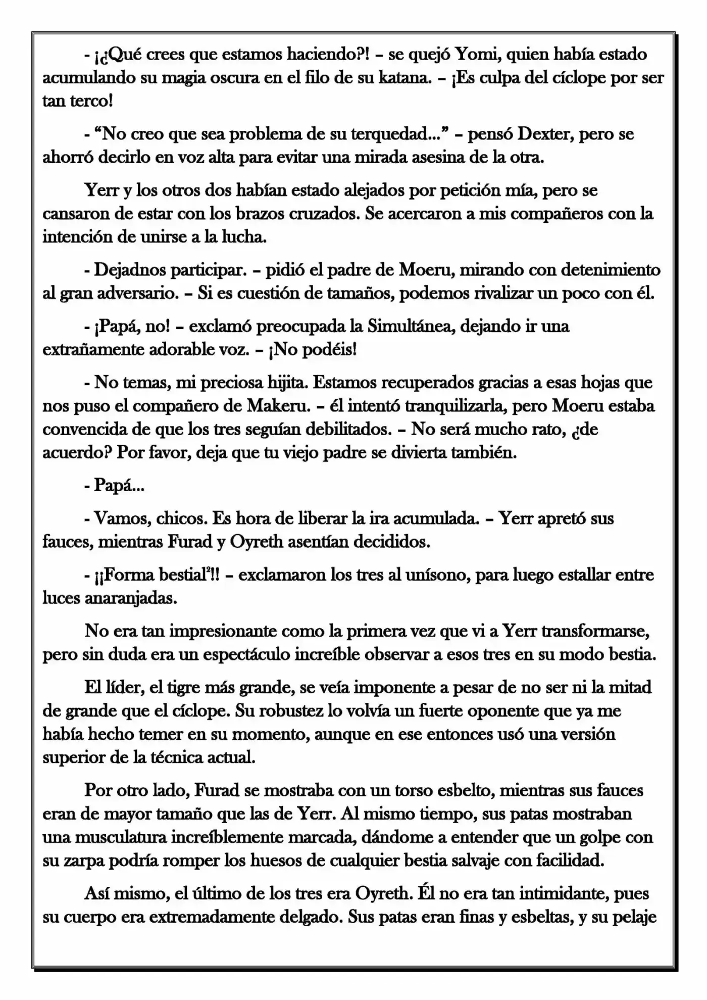 Monochrome Cross - Remade (Novela) - Capítulo 48 - Página 4 - LectorTMOo