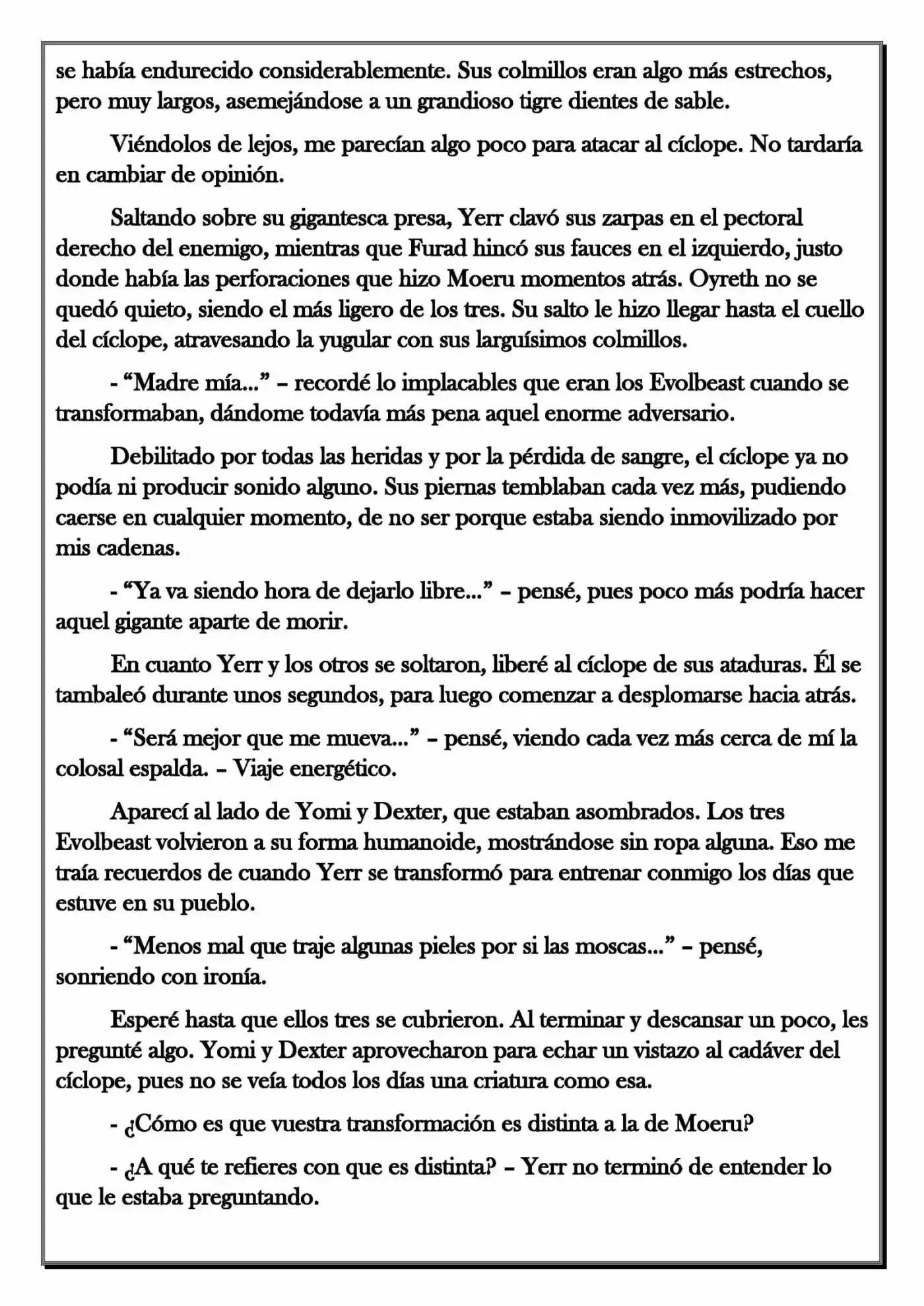 Monochrome Cross - Remade (Novela) - Capítulo 48 - Página 5 - LectorTMOo
