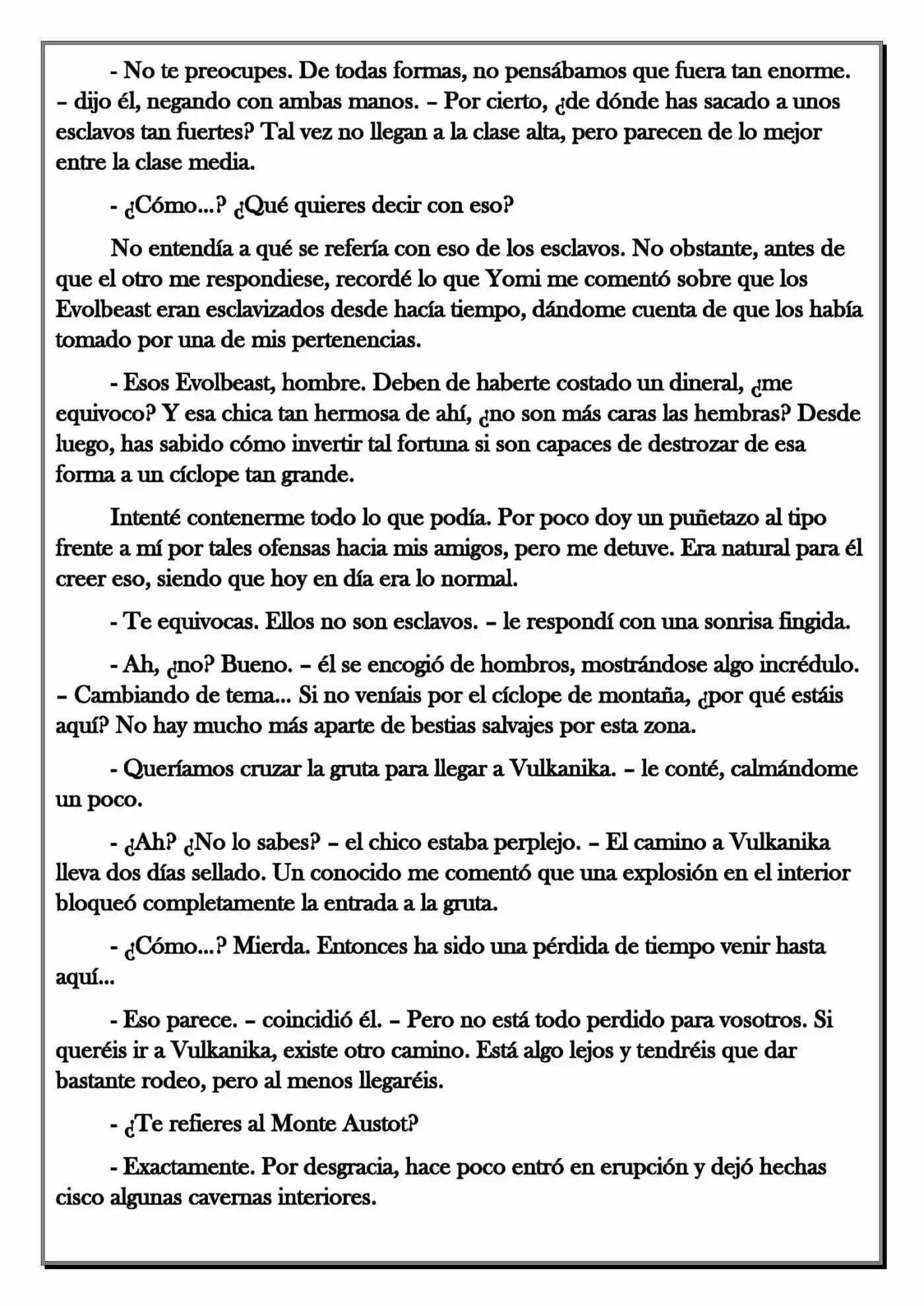 Monochrome Cross - Remade (Novela) - Capítulo 48 - Página 8 - LectorTMOo