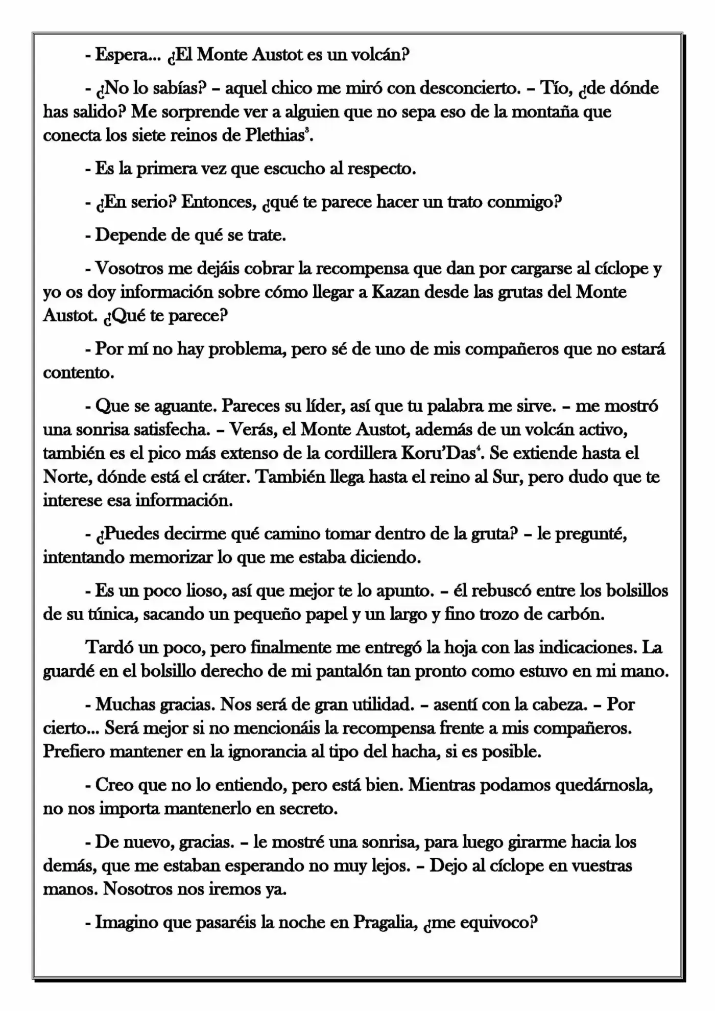 Monochrome Cross - Remade (Novela) - Capítulo 48 - Página 9 - LectorTMOo
